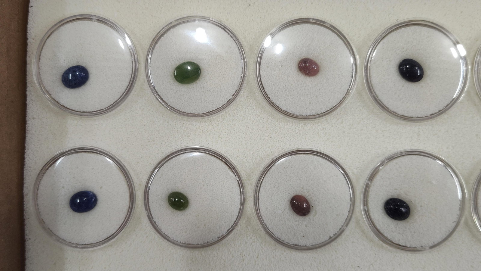 36 Loose Oval Gemstone Cabochons - 2