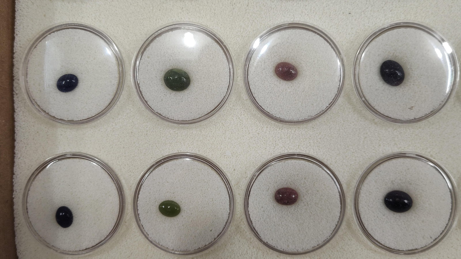 36 Loose Oval Gemstone Cabochons - 3