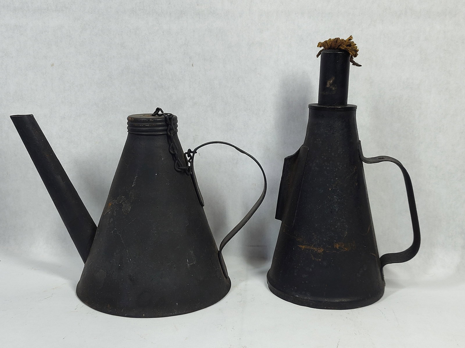 Two Antique Railroad Industrial Maintenance and Lighting Tools (1 of 3)