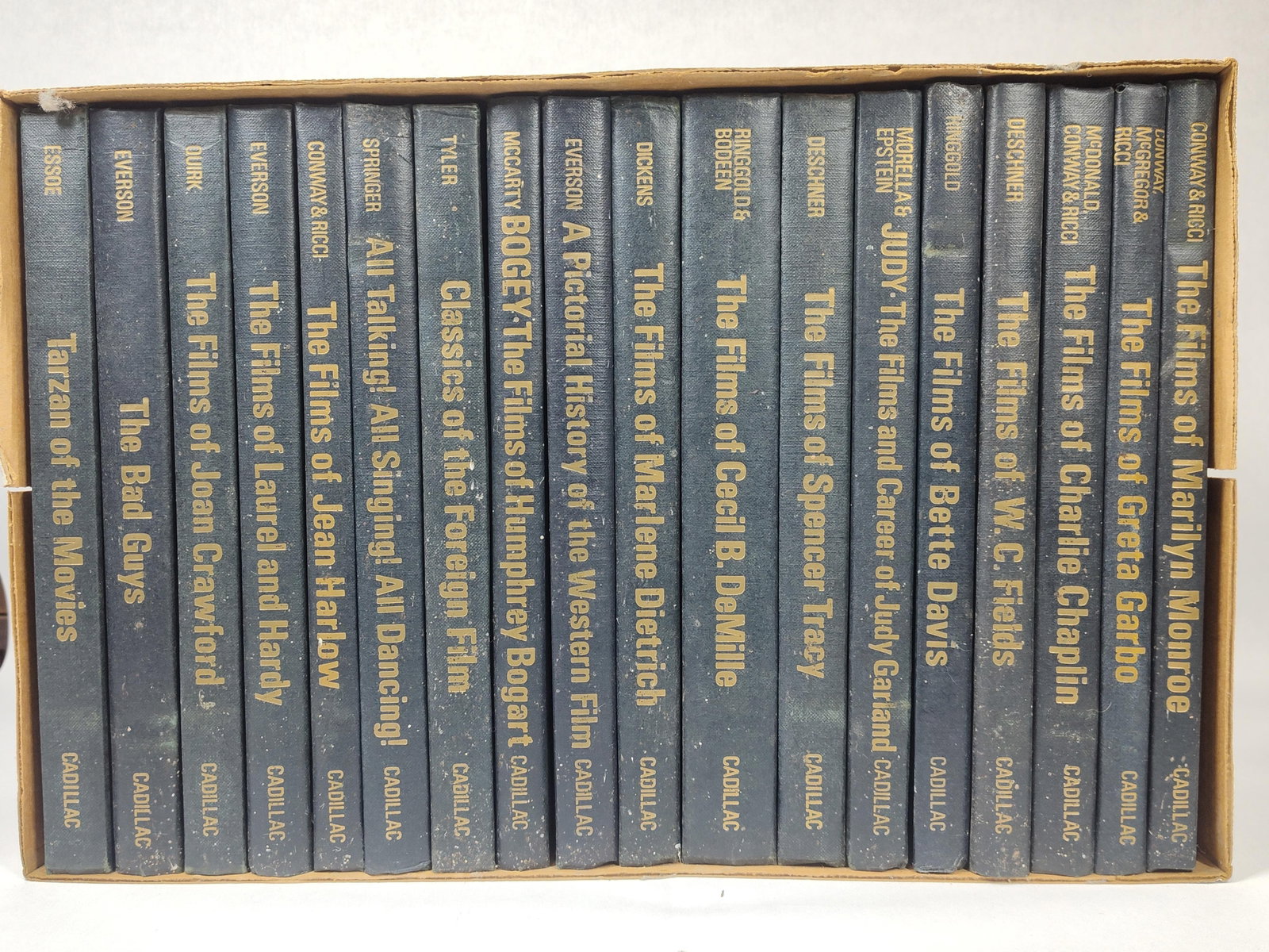 Various Authors. Film History and Pictorial Volumes. Cadillac Publishing, c. 1965. (1 of 4)