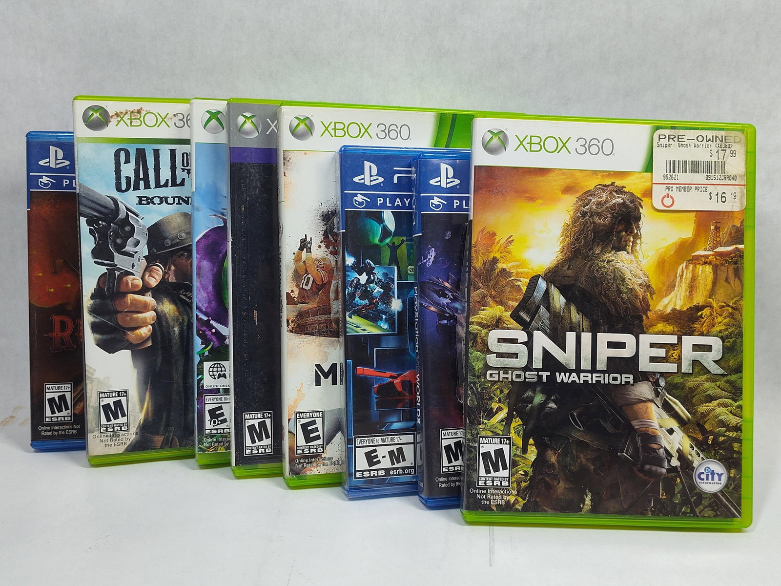 Microsoft Xbox 360 and Sony PlayStation 4 Video Games (1 of 3)