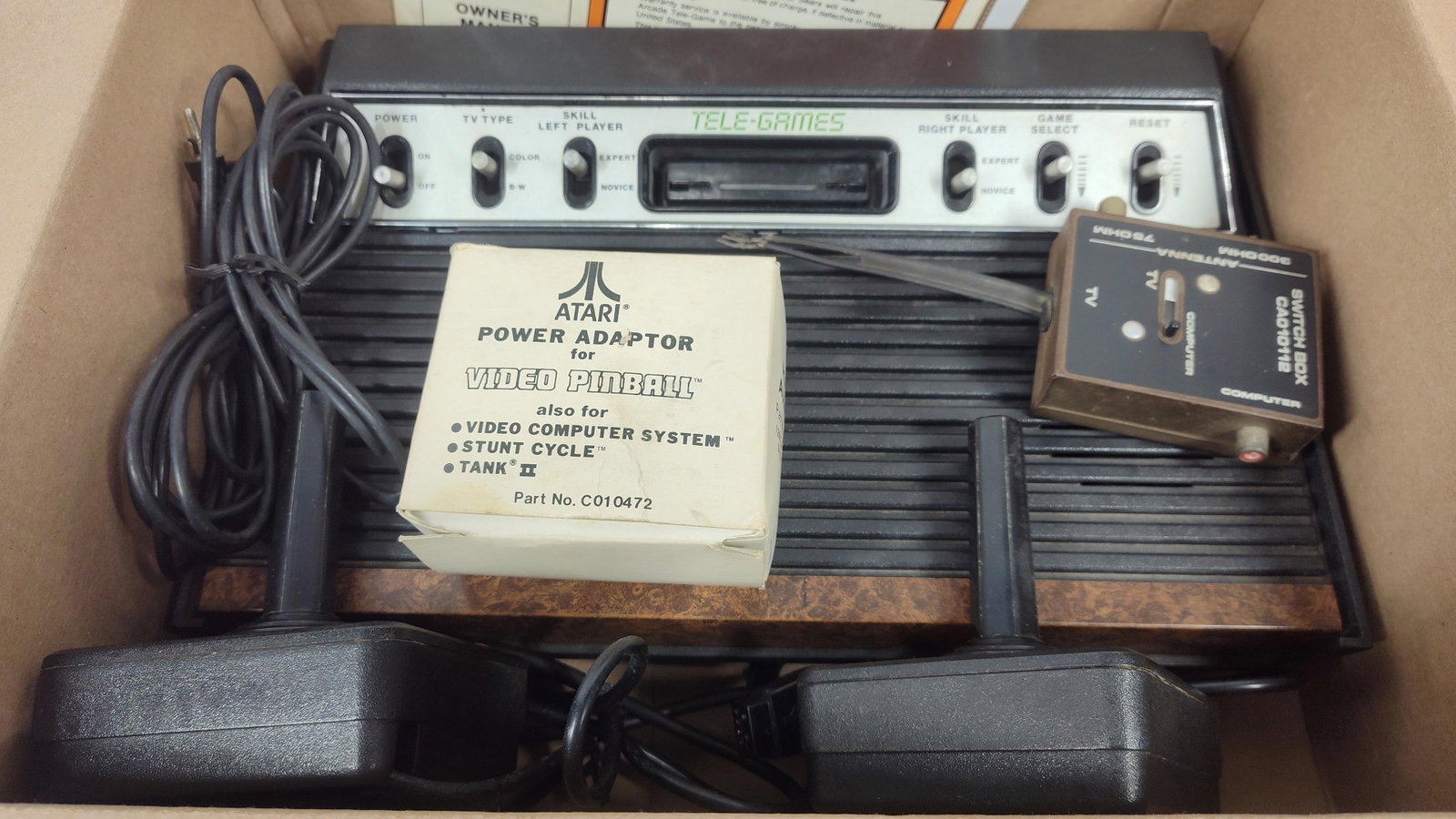 Sears Tele-Games Video Arcade Model No. 637.75001 Home Video Game Console with Accessories (1 of 4)