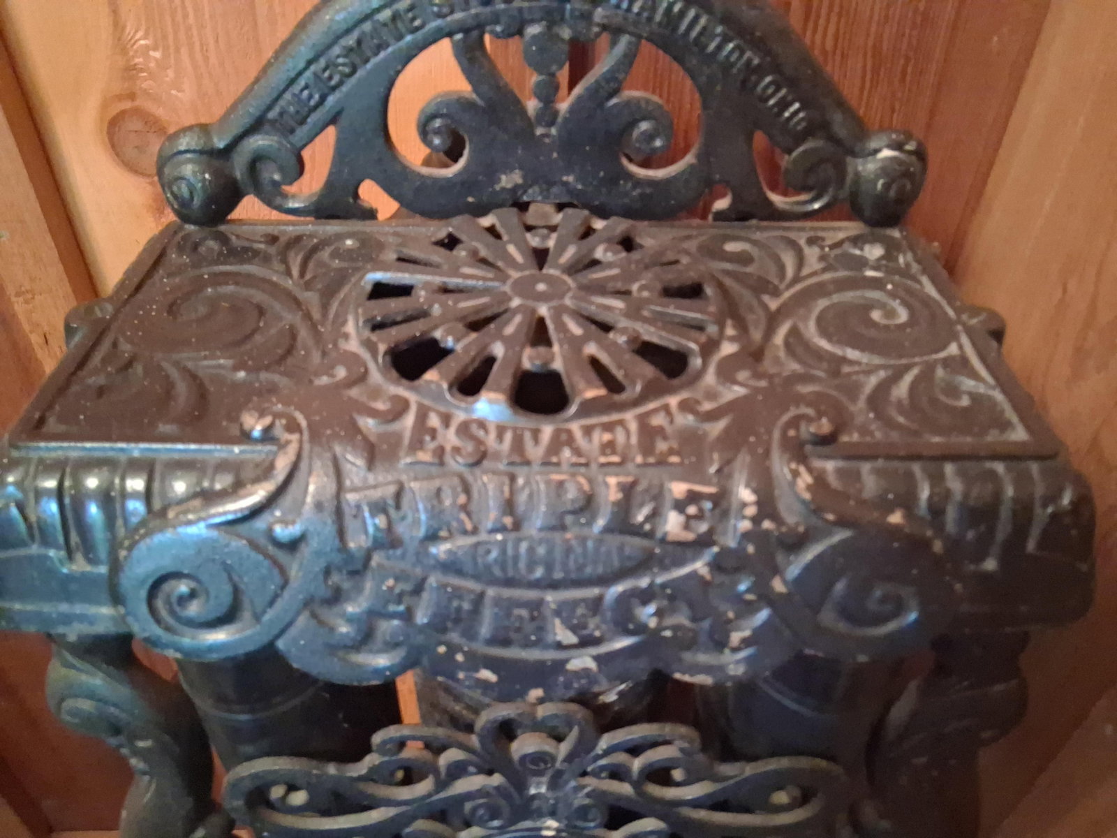 Cast iron Parlor Stove - 4