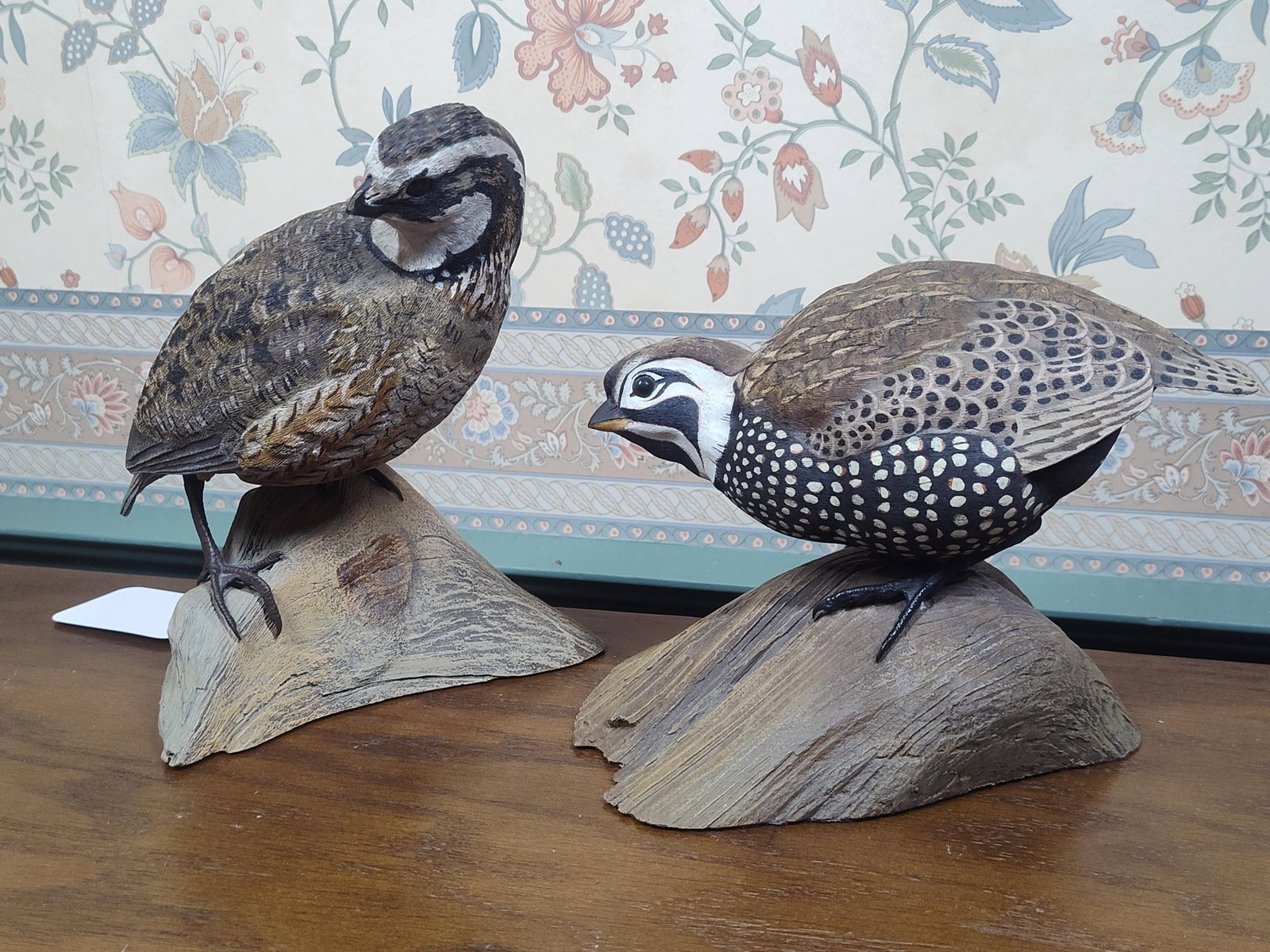 Pair Ernest Muehlmatt Franklin Gallery Quails (1 of 7)