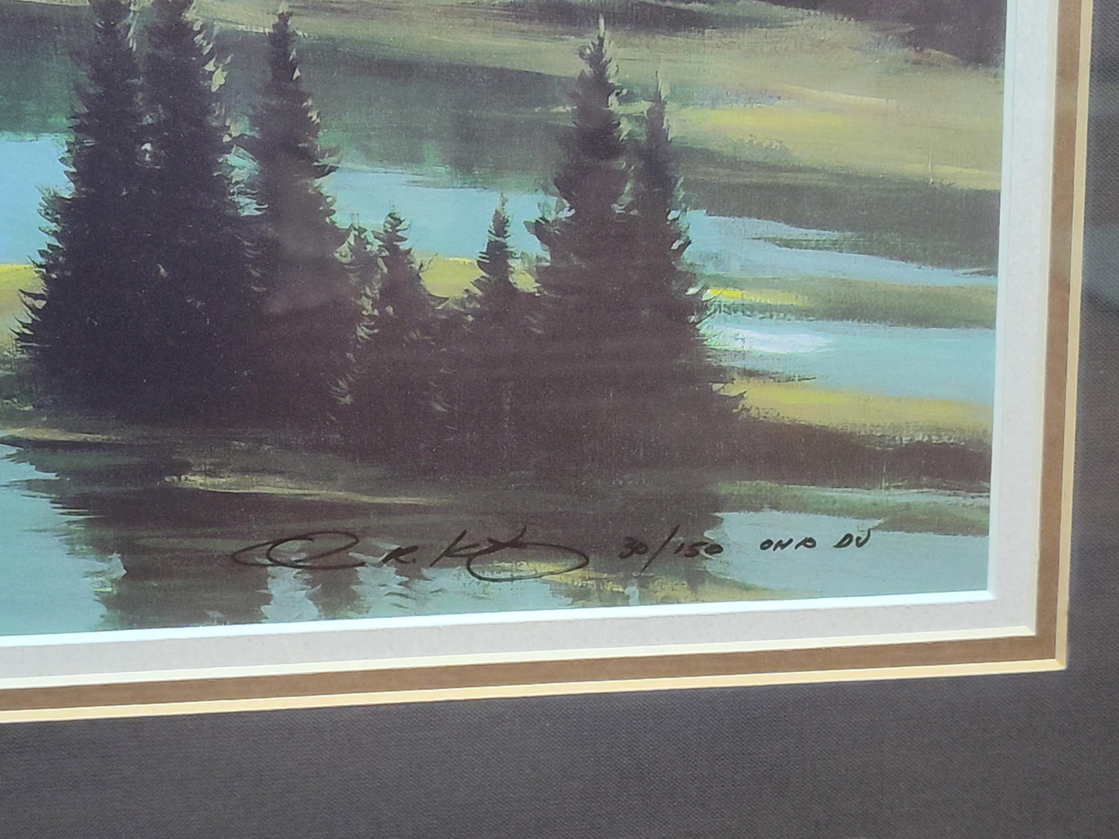 Lynn R. Kaatz Bald Eagle Offset Lithograph 30/150 - 3