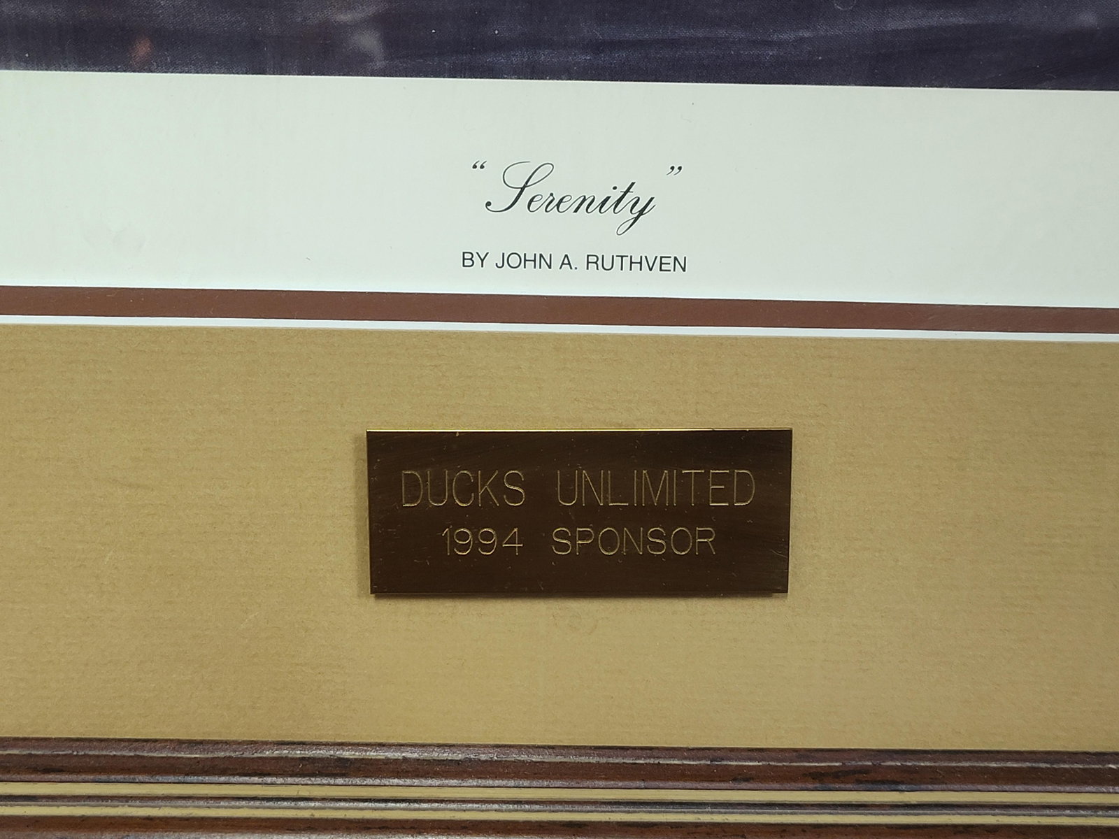 John A. Ruthven, Serenity, Offset Lithograph - 2