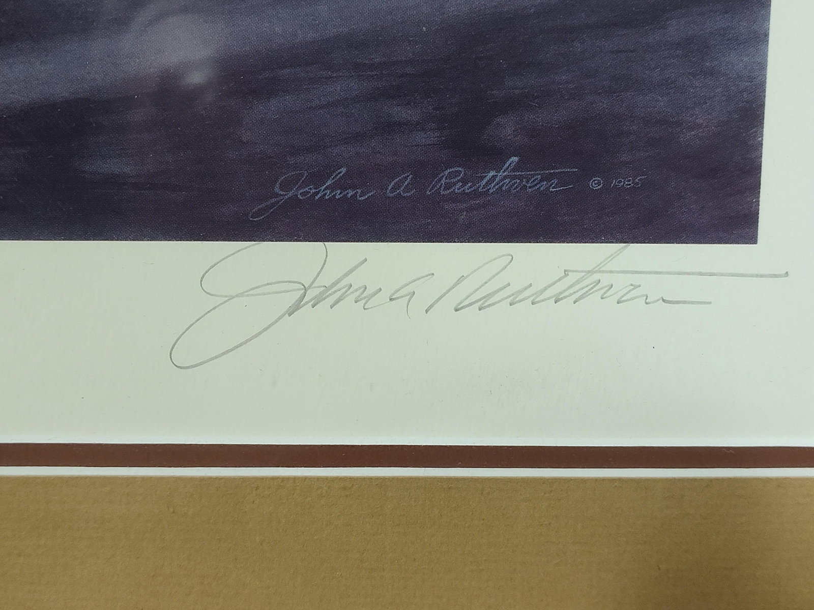 John A. Ruthven, Serenity, Offset Lithograph - 3