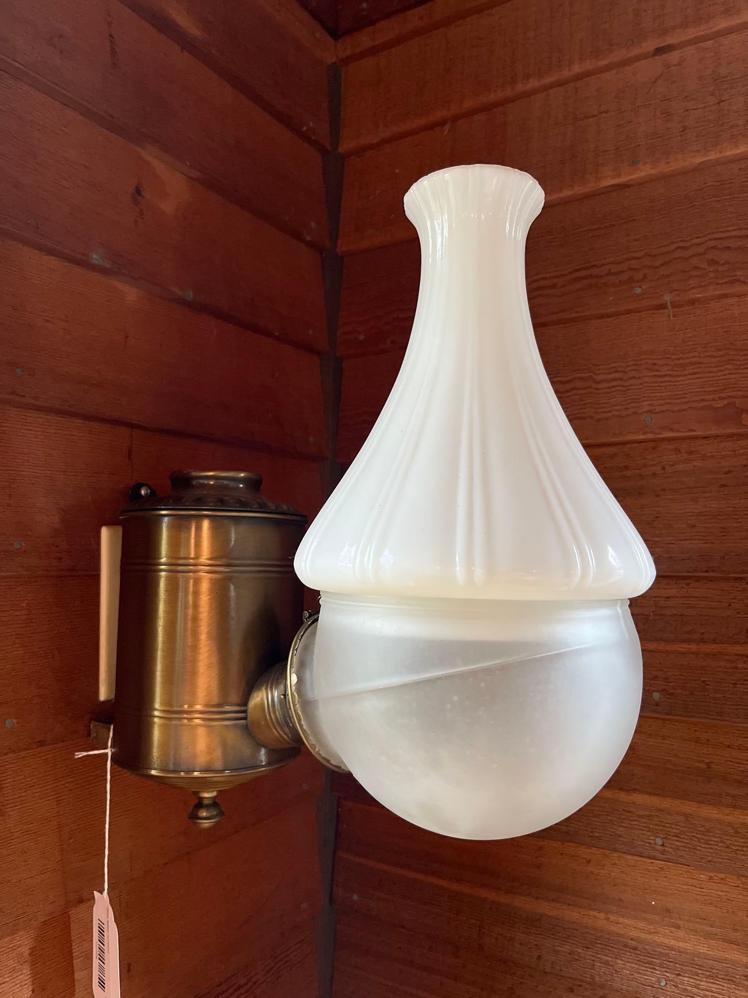 Attributed Angle Lamp Co. Late 19th C. Wall Sconce (1 of 5)
