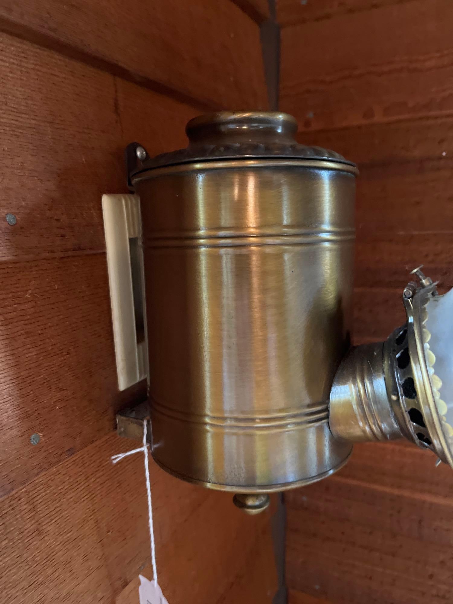 Attributed Angle Lamp Co. Late 19th C. Wall Sconce - 5