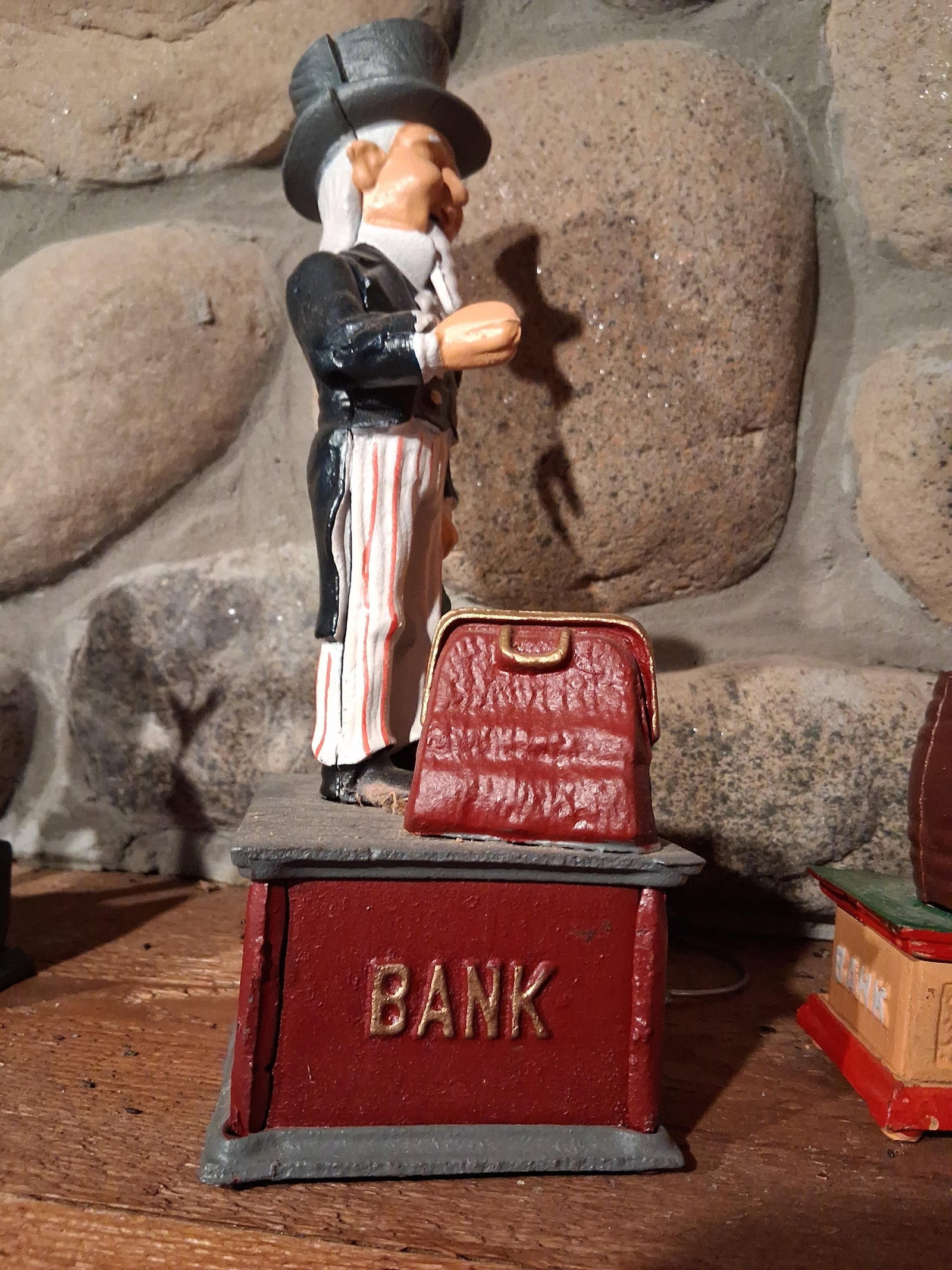 Vintage Uncle Sam Mechanical Bank - 5