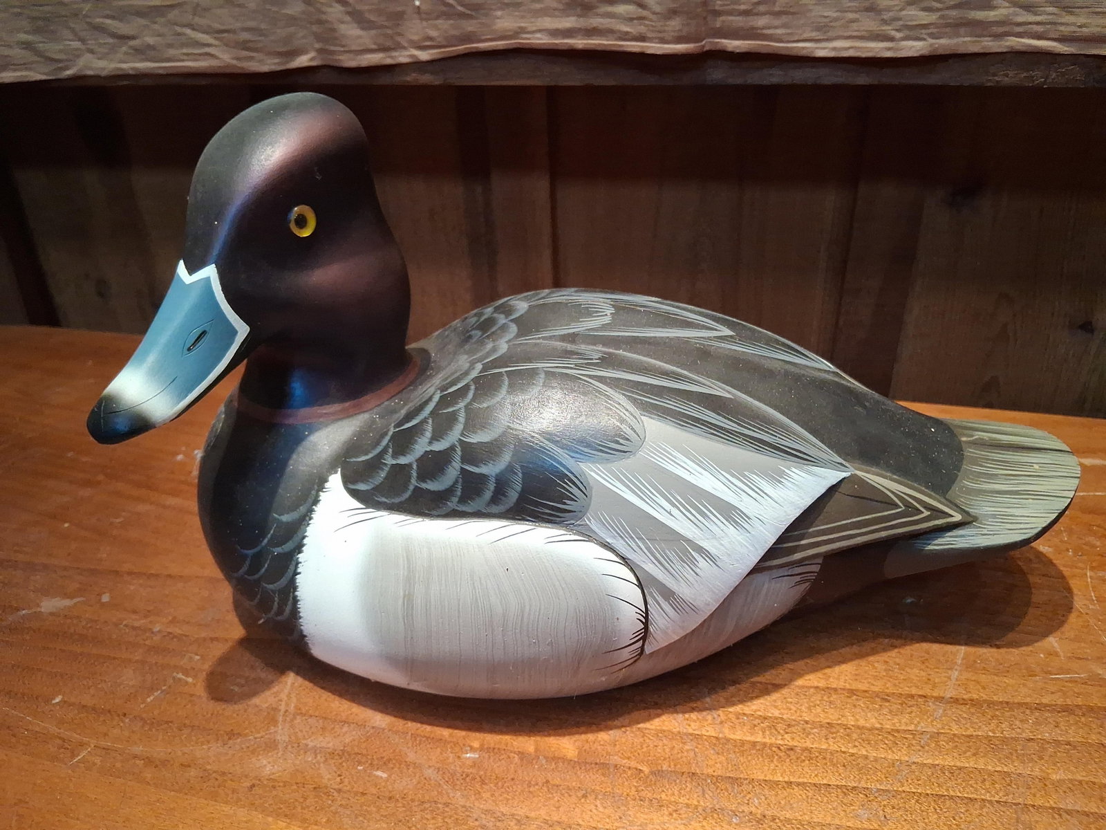 Randy Tull Ducks Unlimited Ring-necked Duck Decoy (1 of 6)