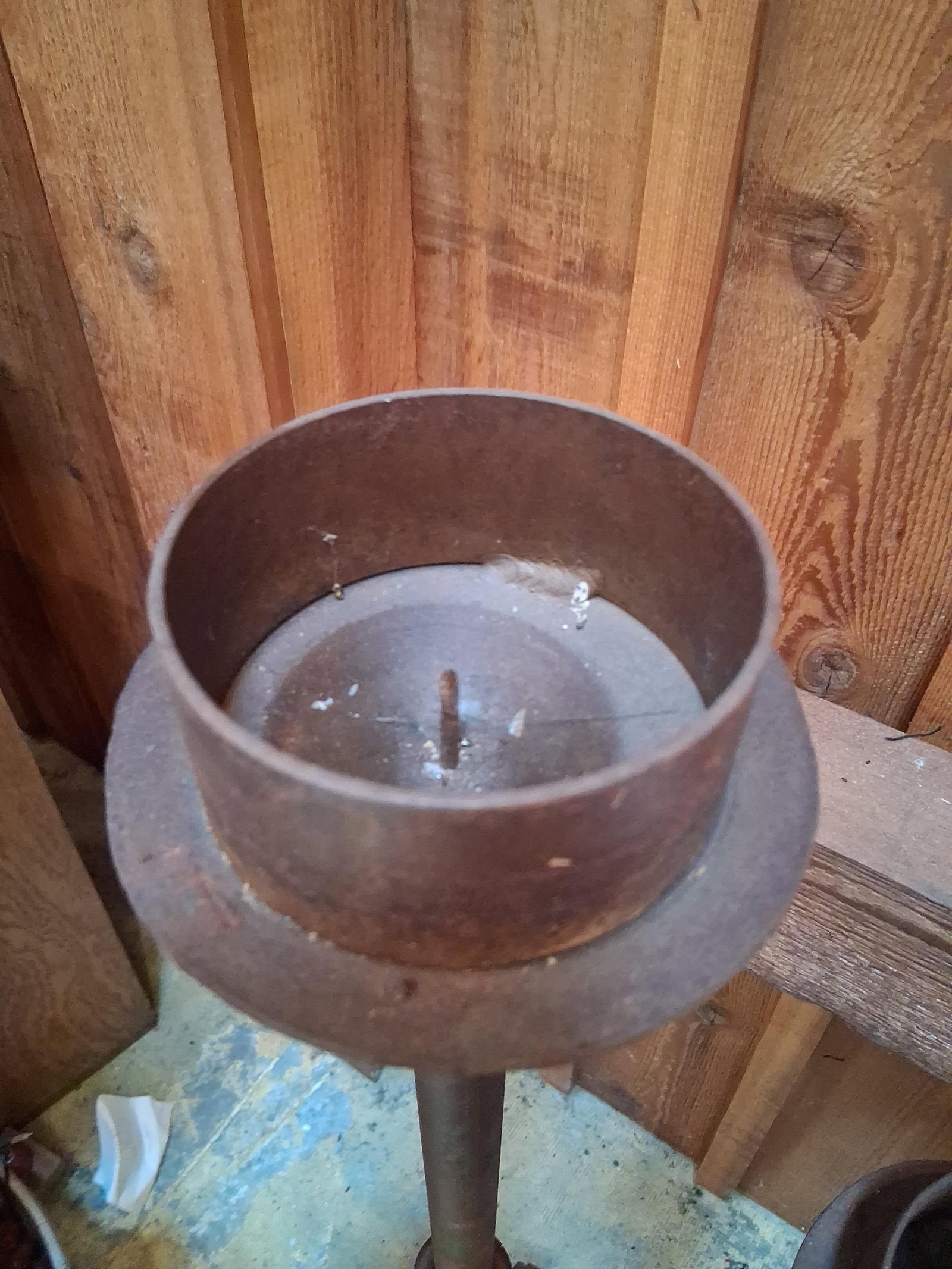 Wrought Iron Candle Stands - 4
