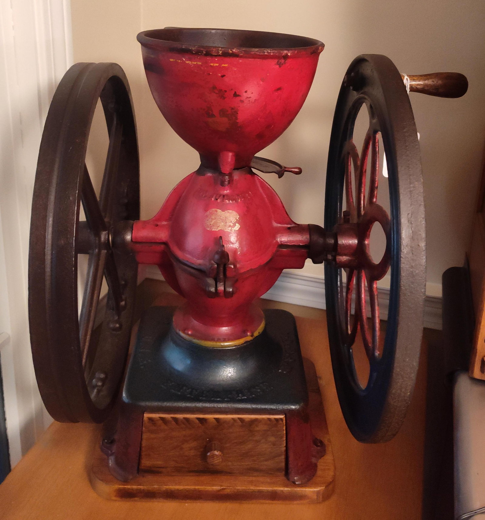 Enterprise No. 7 Double-Wheel Coffee Grinder (1 of 8)