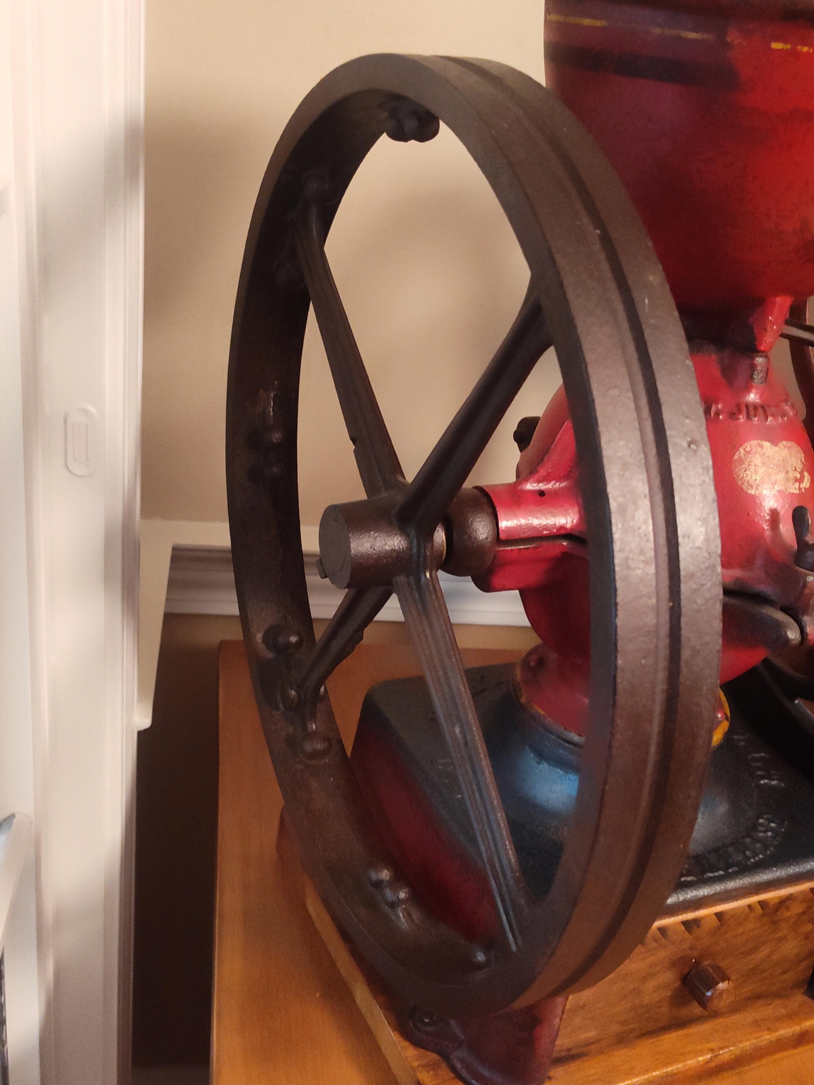 Enterprise No. 7 Double-Wheel Coffee Grinder - 6