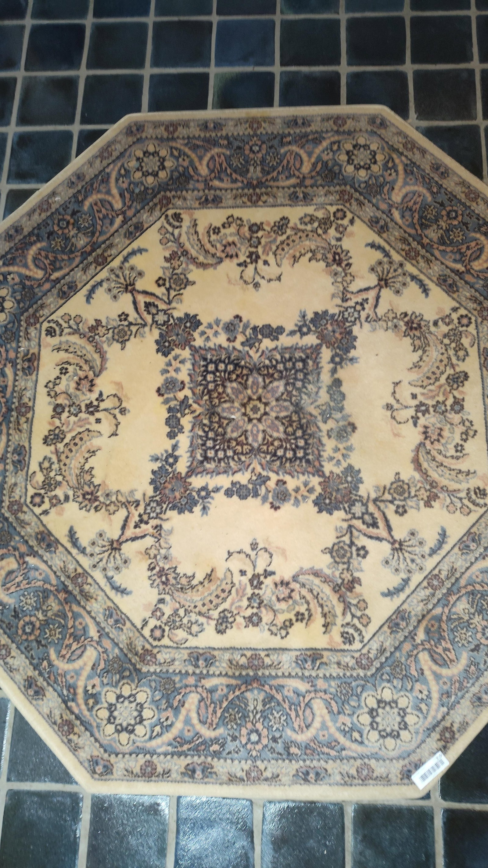 Karastan Karaman Octagonal Oriental Wool Rug - 2
