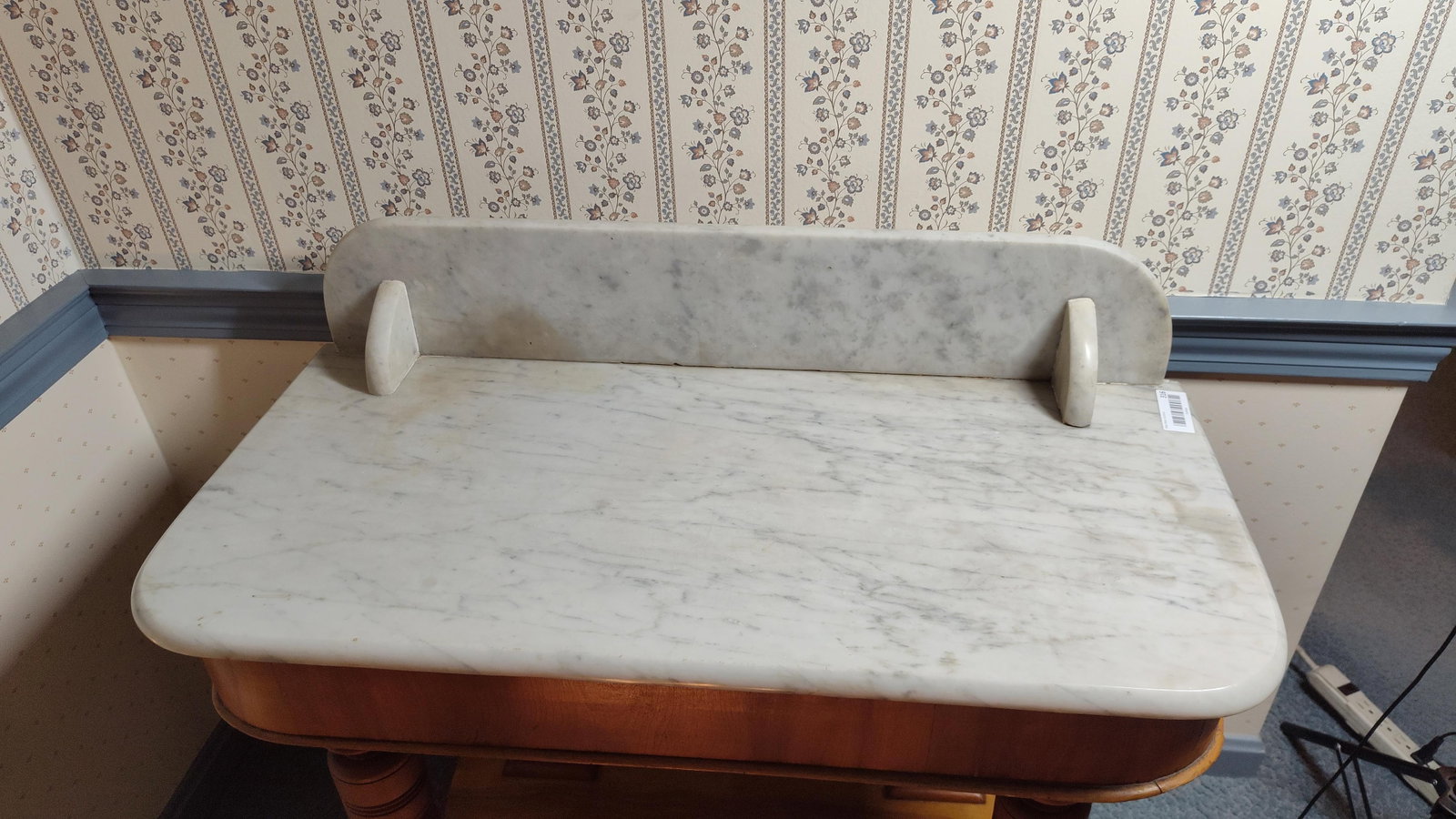 Victorian Marble-Top Washstand - 2