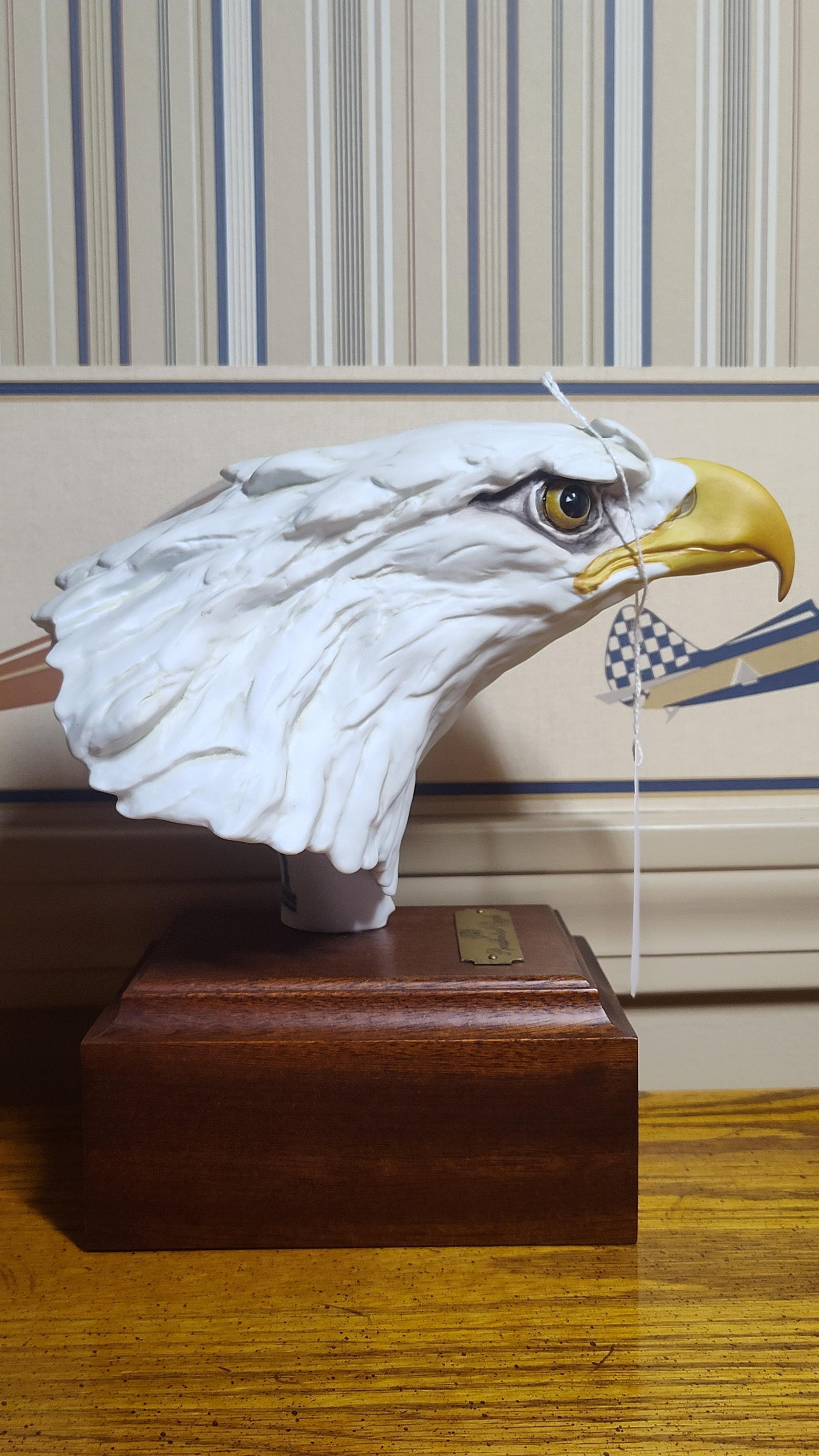 Porc. Bald Eagle Bust: The Presidential Eagle (1 of 4)