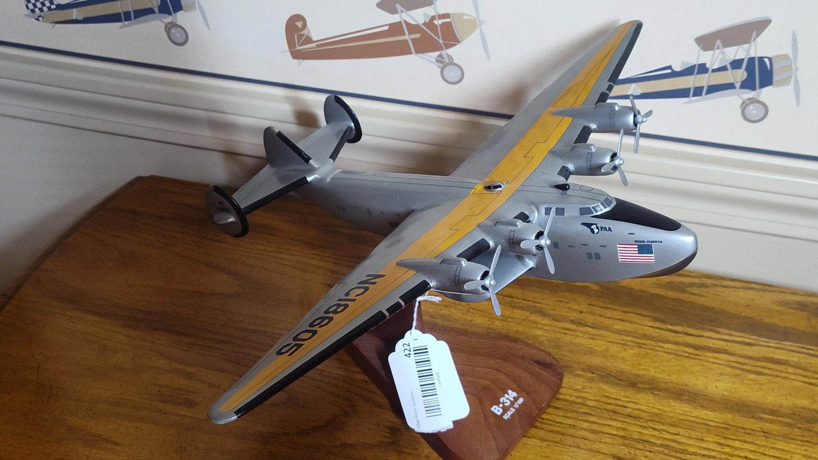 Pan Am Boeing 314 Dixie Clipper Desktop Model - 2