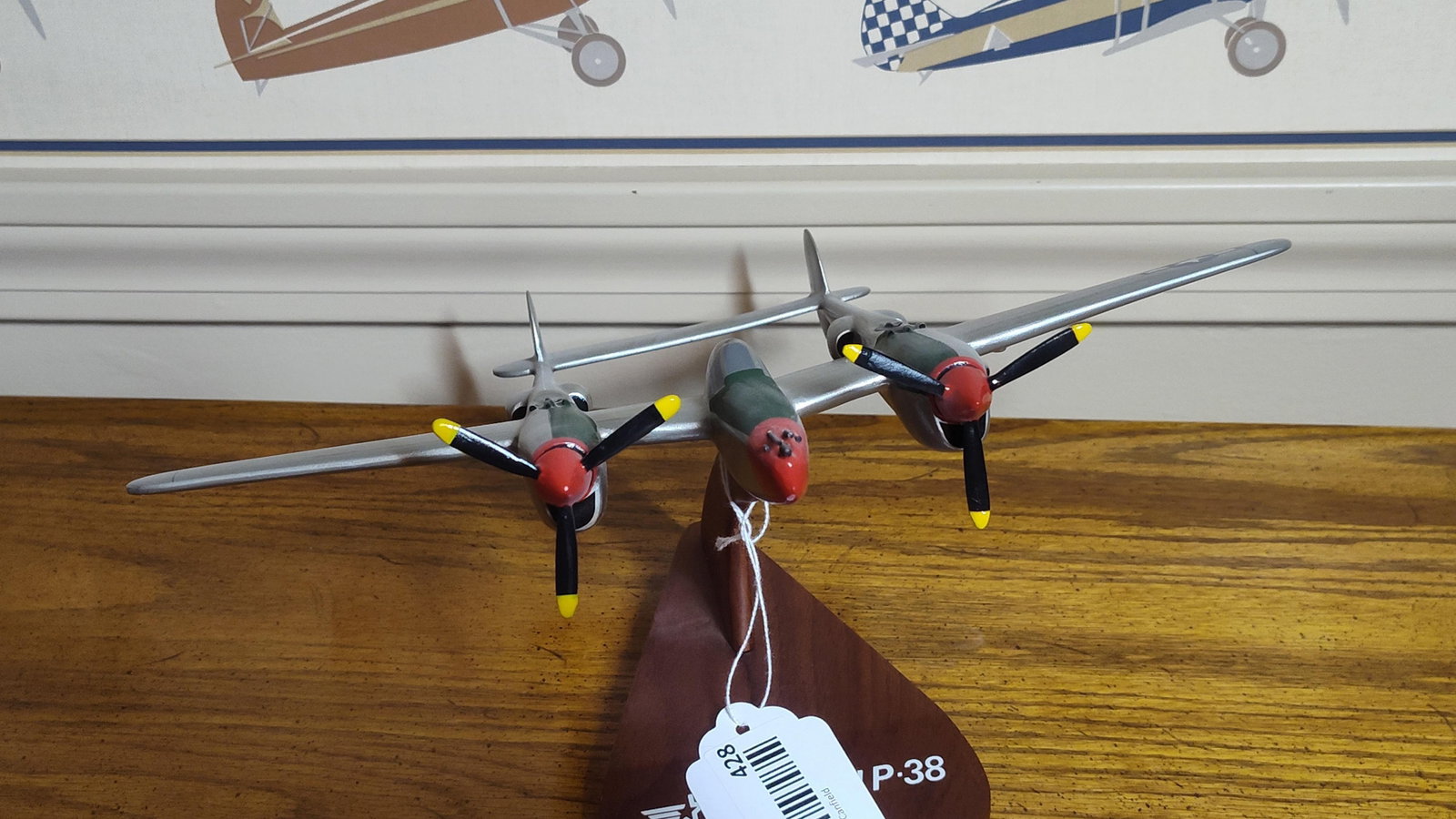 Scalecraft Lockheed P-38 Lightning Display Model (1 of 2)