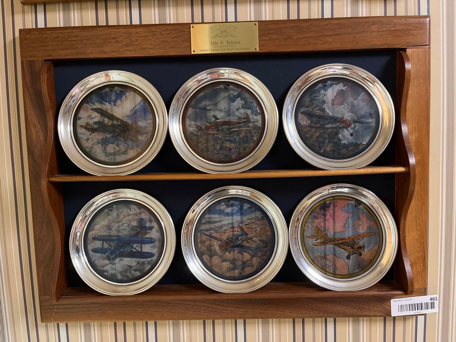Set AOPA 50th Anniversary Aviation Plaques (1 of 6)