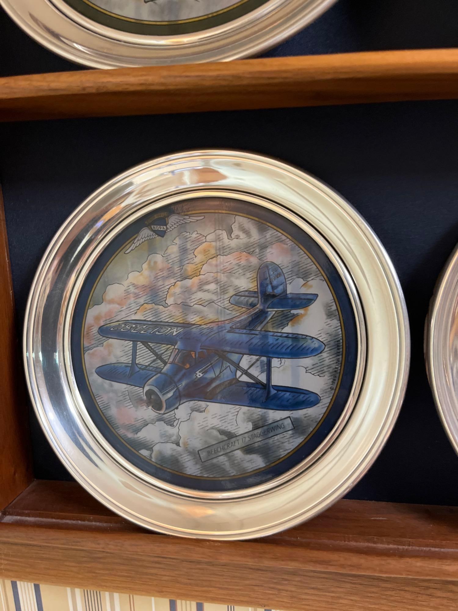 Set AOPA 50th Anniversary Aviation Plaques - 4