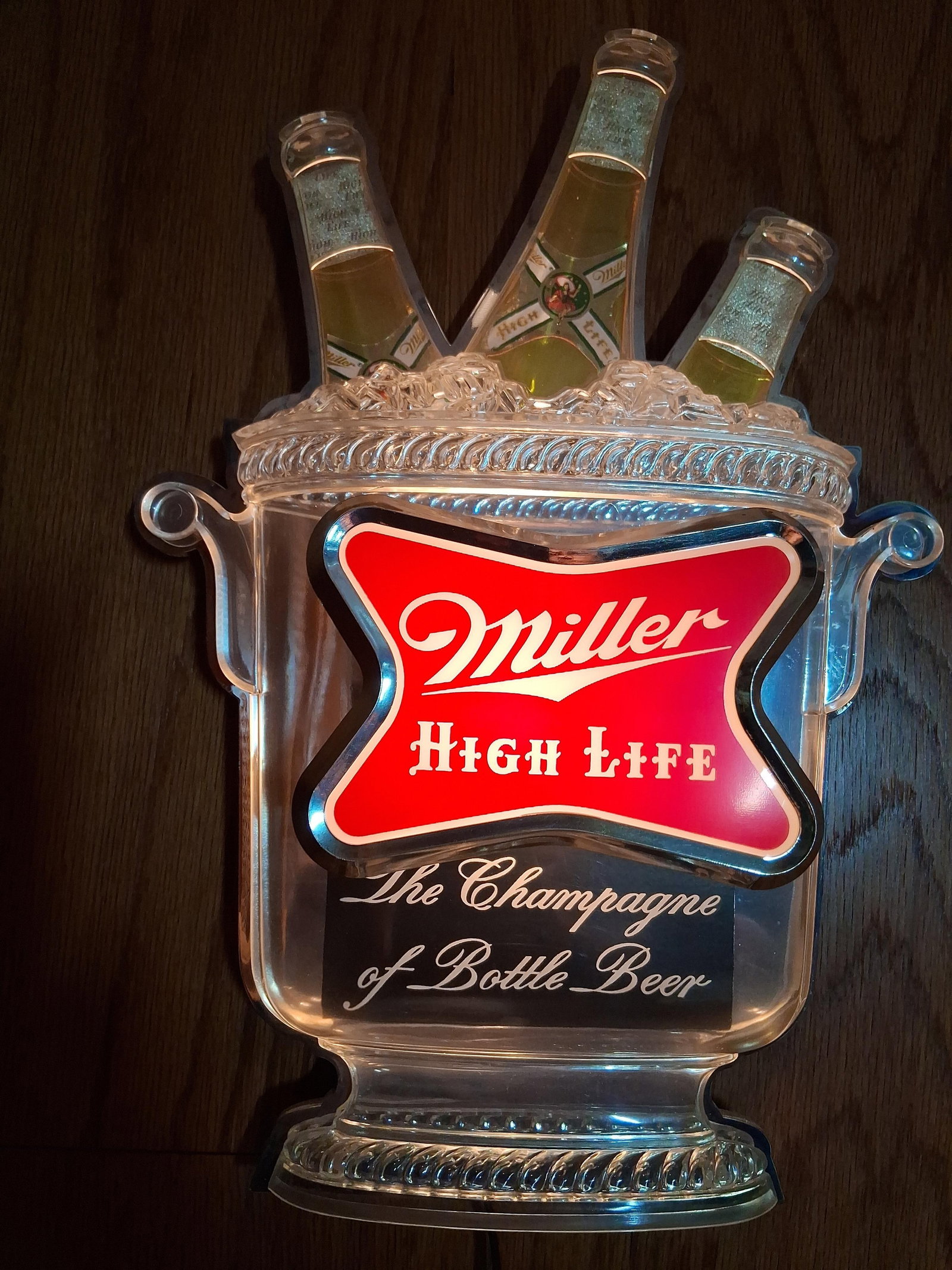 Vintage Miller High Life Lighted Advertising Sign (1 of 4)