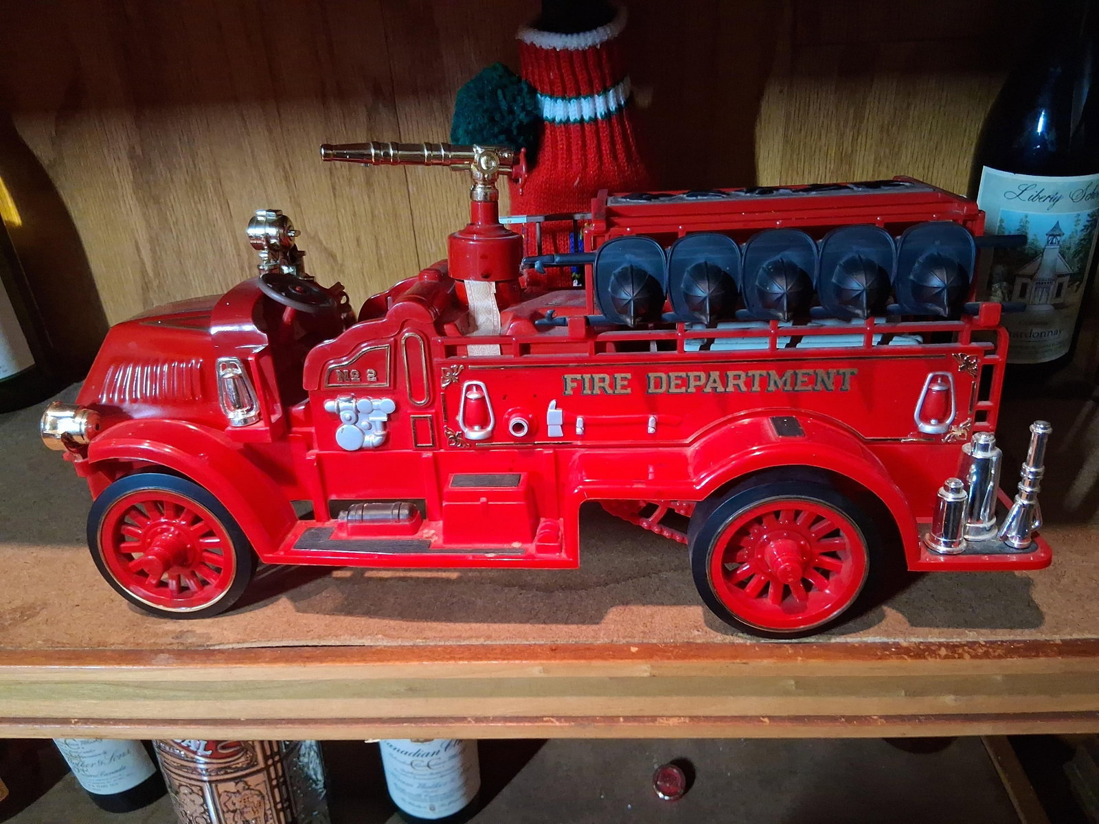 This Jim Beam collectible whiskey decanter (1 of 4)