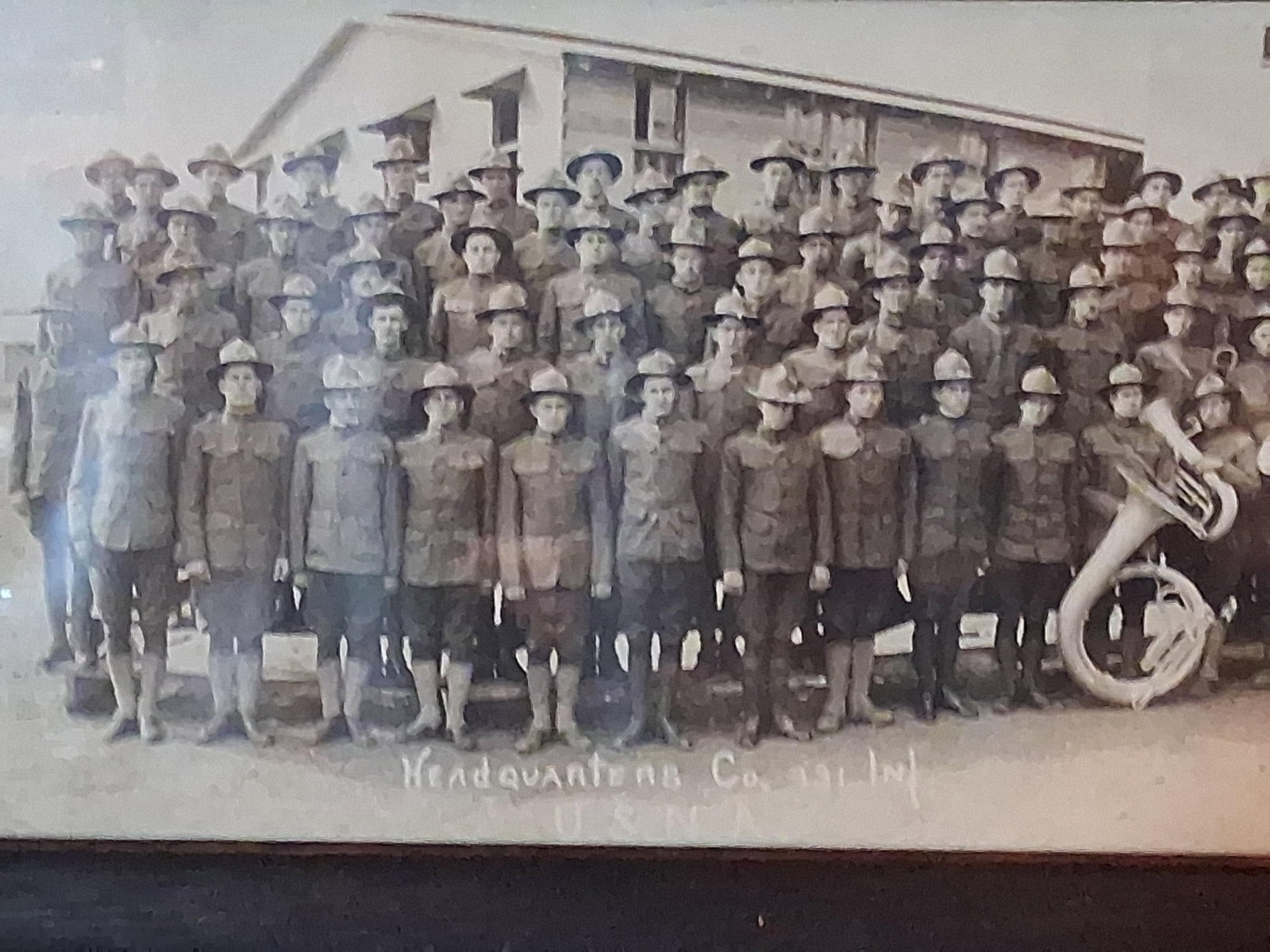 WWI US Army 331st Infantry Panoramic Photograph (1 of 5)