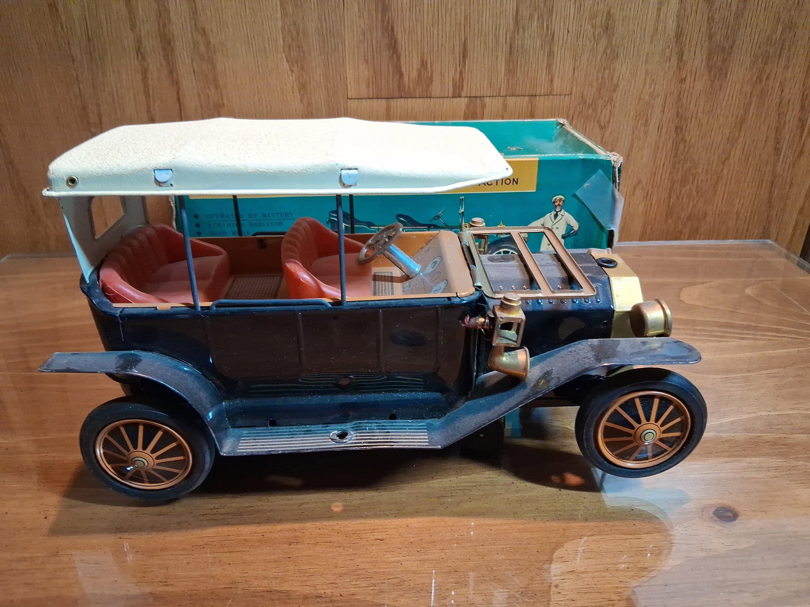 Spesco A Joy Toy Multi-Action Ford Model T w/ Box (1 of 5)
