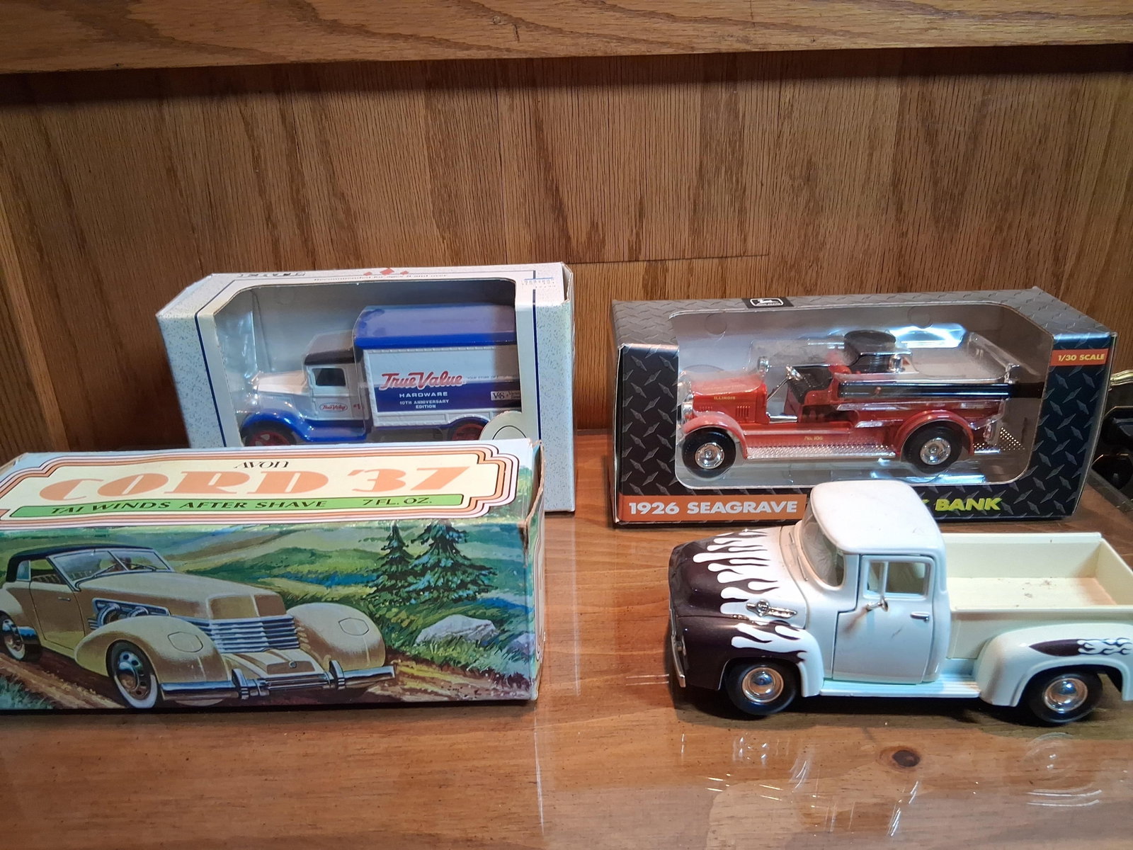 Set 4 Ertl & Avon Die-cast & Glass Vehicles (1 of 5)