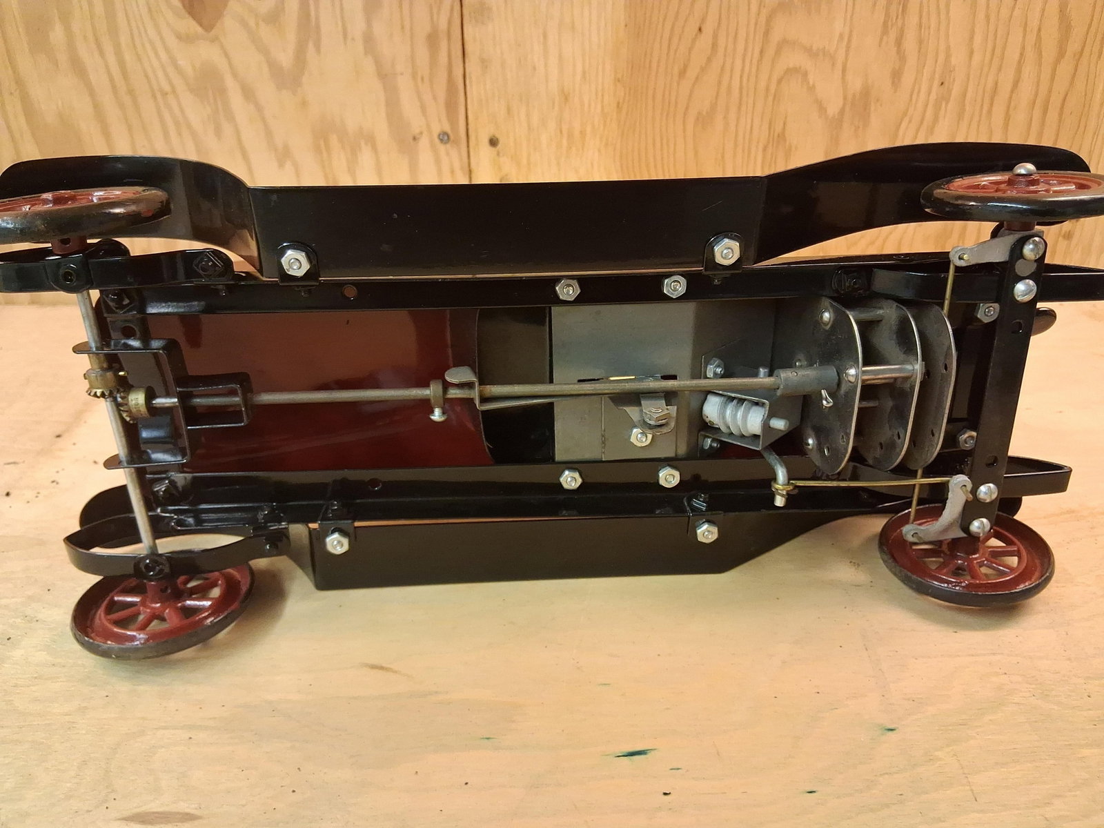Structo Bearcat Roadster Clockwork Toy Car - 7