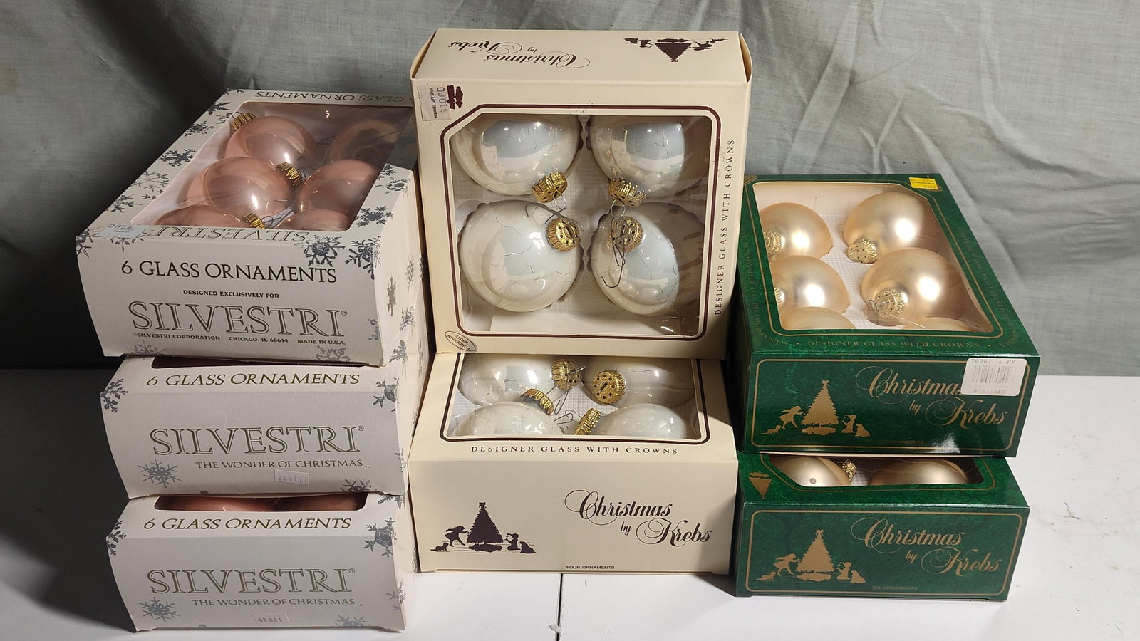 38 Silvestri & Christmas by Krebs Glass Ornaments (1 of 4)