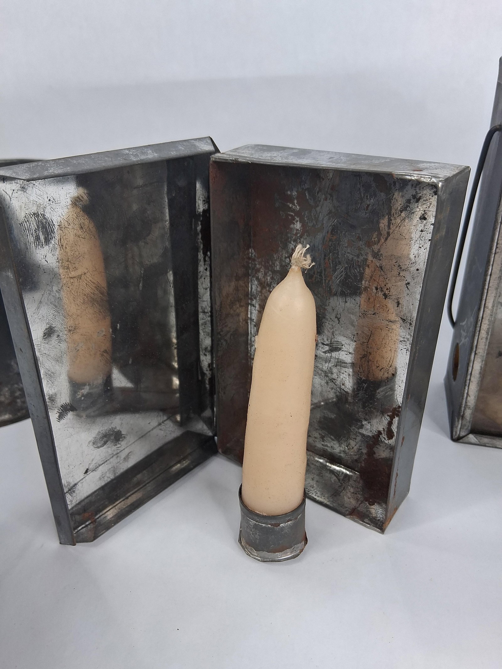 Tinware & Field Lanterns w/ Folding Candle Lantern - 4