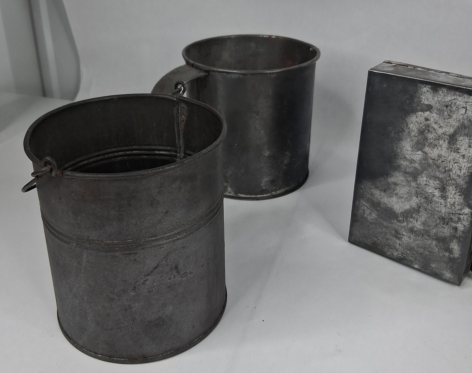 Tinware & Field Lanterns w/ Folding Candle Lantern - 8