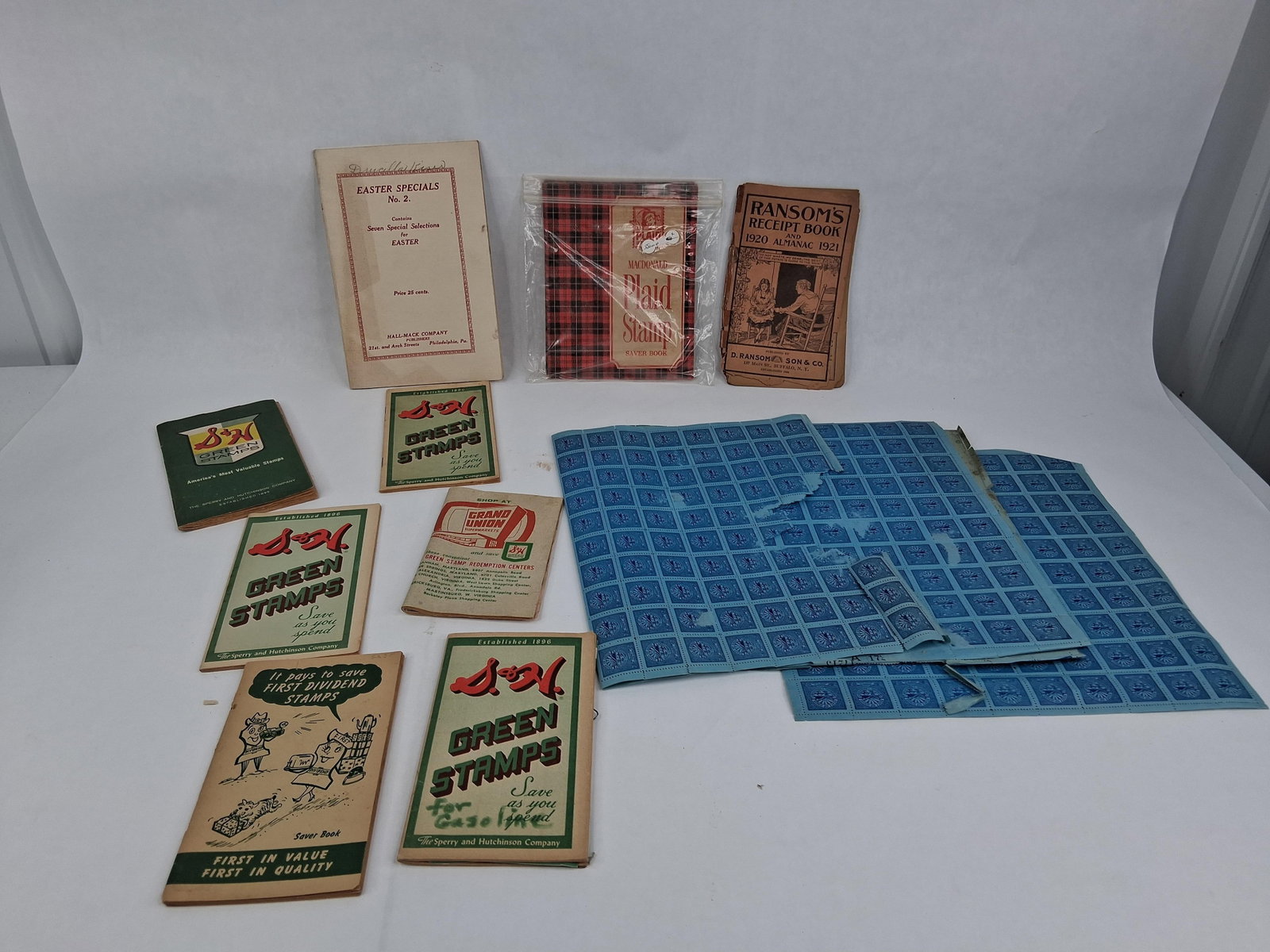 S&H Green Stamp Saver Books & 20th C. Ephemera (1 of 11)