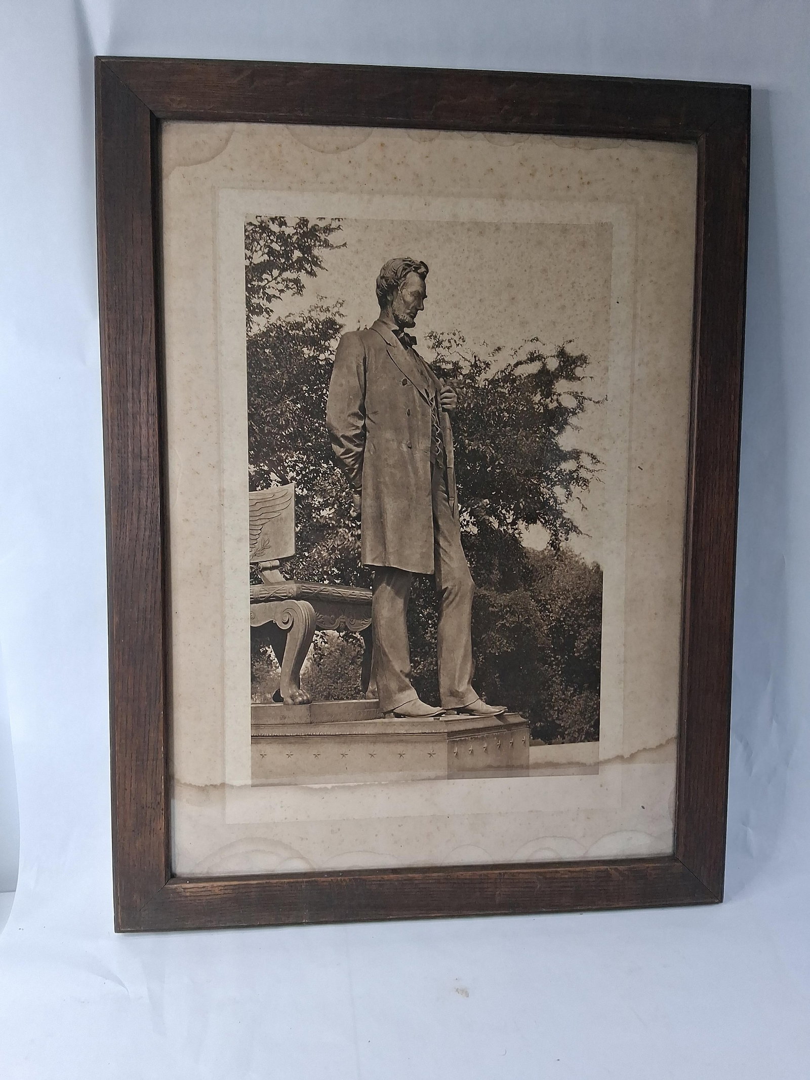 A.W. Elson & Co. Lincoln Carbon Print, St-Gaudens (1 of 8)
