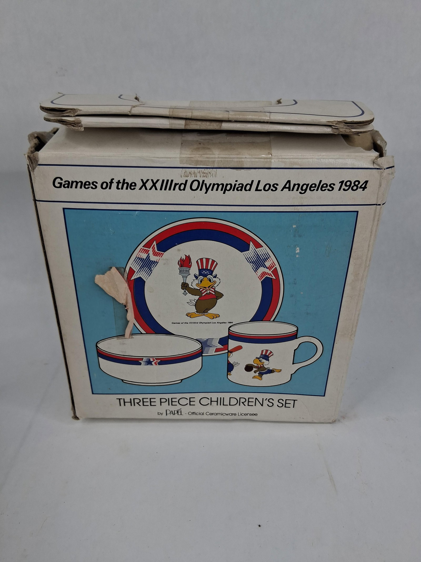 Papel 1984 LA Olympic Sam Eagle Ceramic Dinnerware - 2