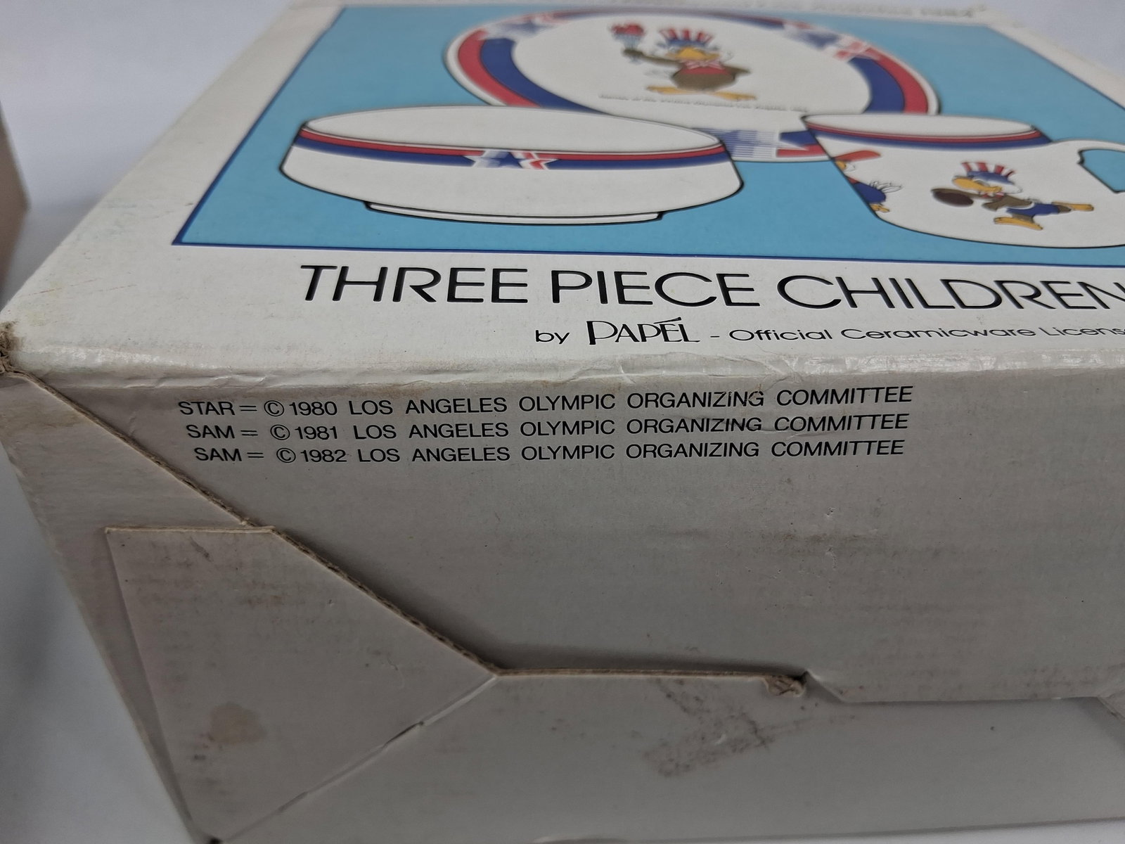 Papel 1984 LA Olympic Sam Eagle Ceramic Dinnerware - 3
