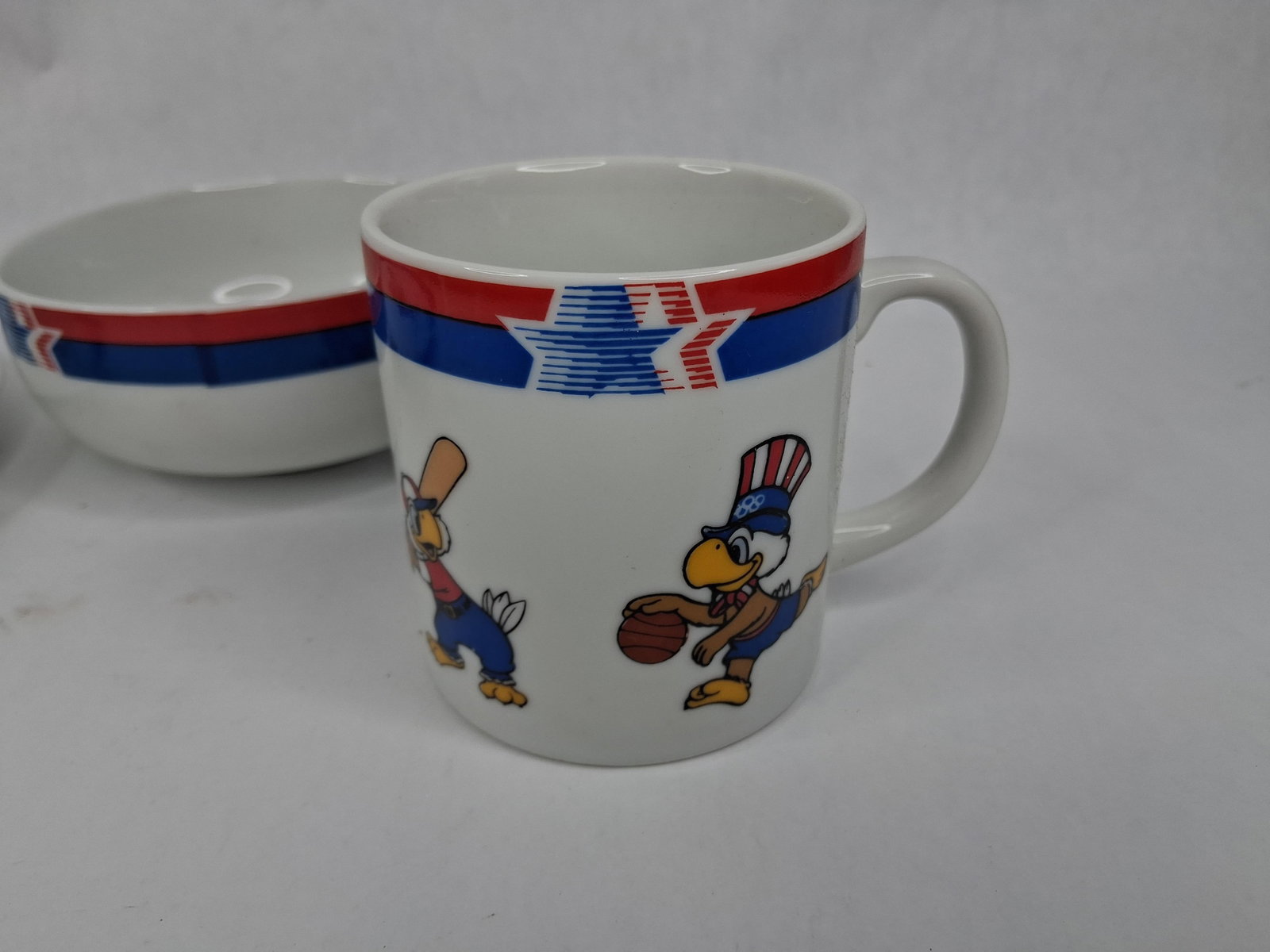 Papel 1984 LA Olympic Sam Eagle Ceramic Dinnerware - 5