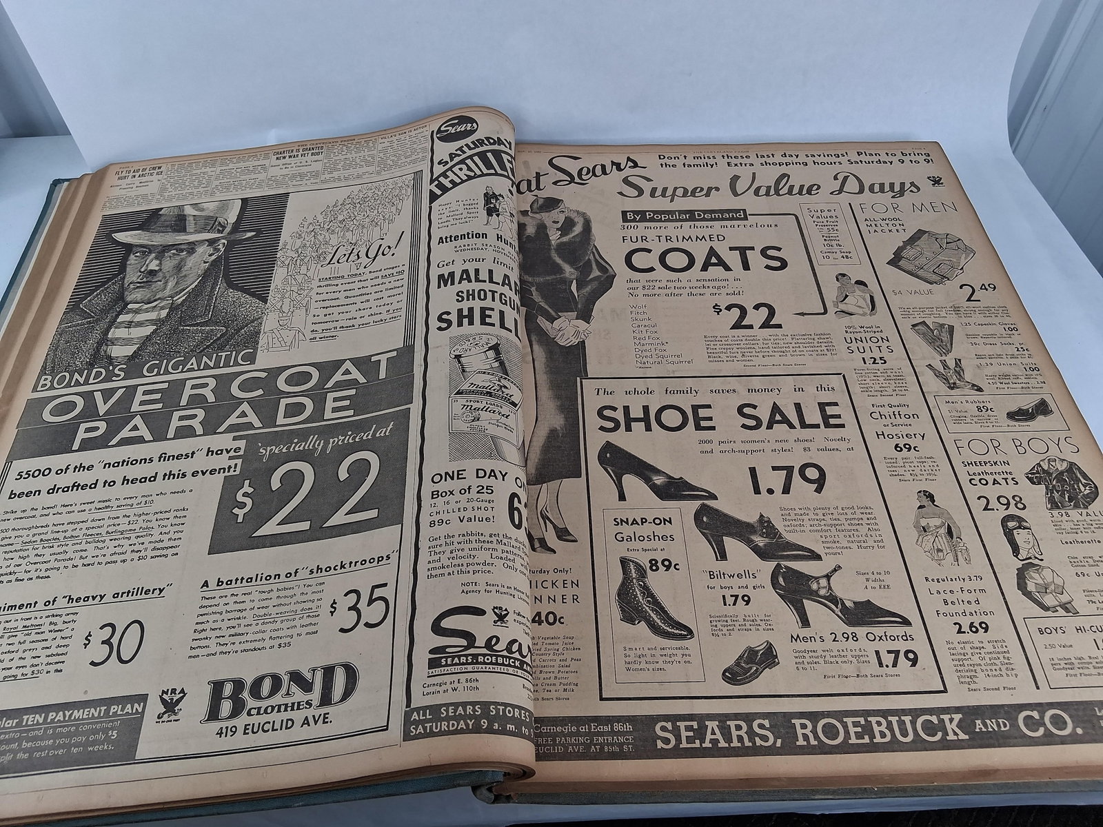The Cleveland Press: Bound Issues, November 1933 (1 of 14)