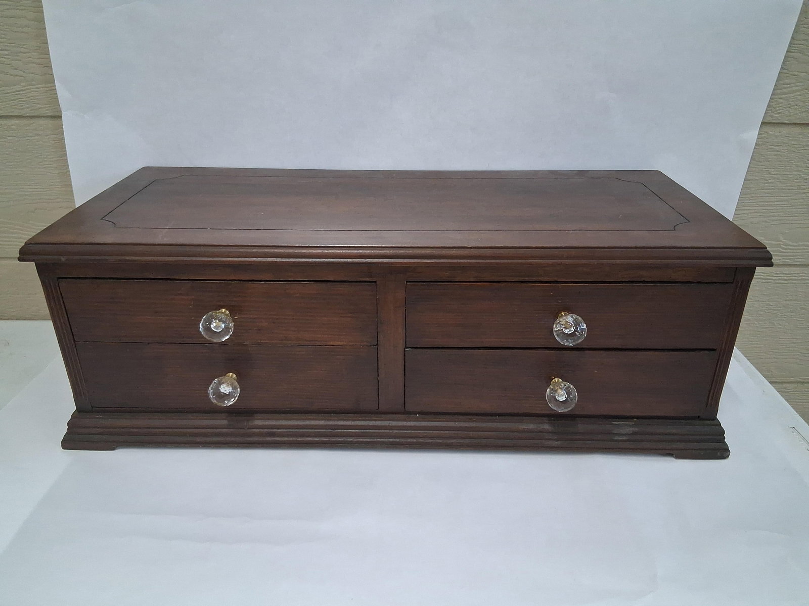 Attributed to Henkel Harris Mahogany Jewelry Chest (1 of 10)