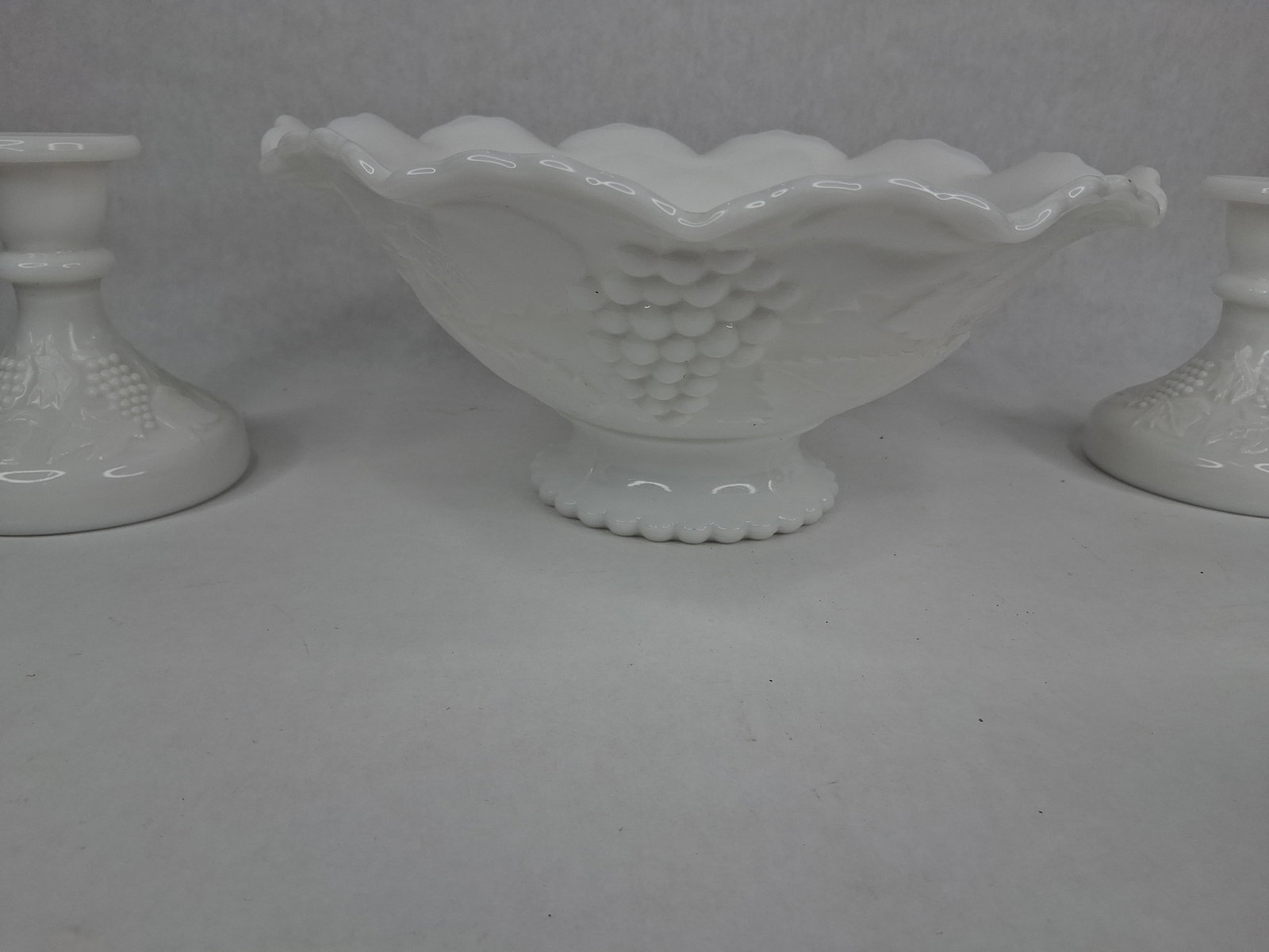 Imperial Glass Pattern Milk Glass Tableware - 5