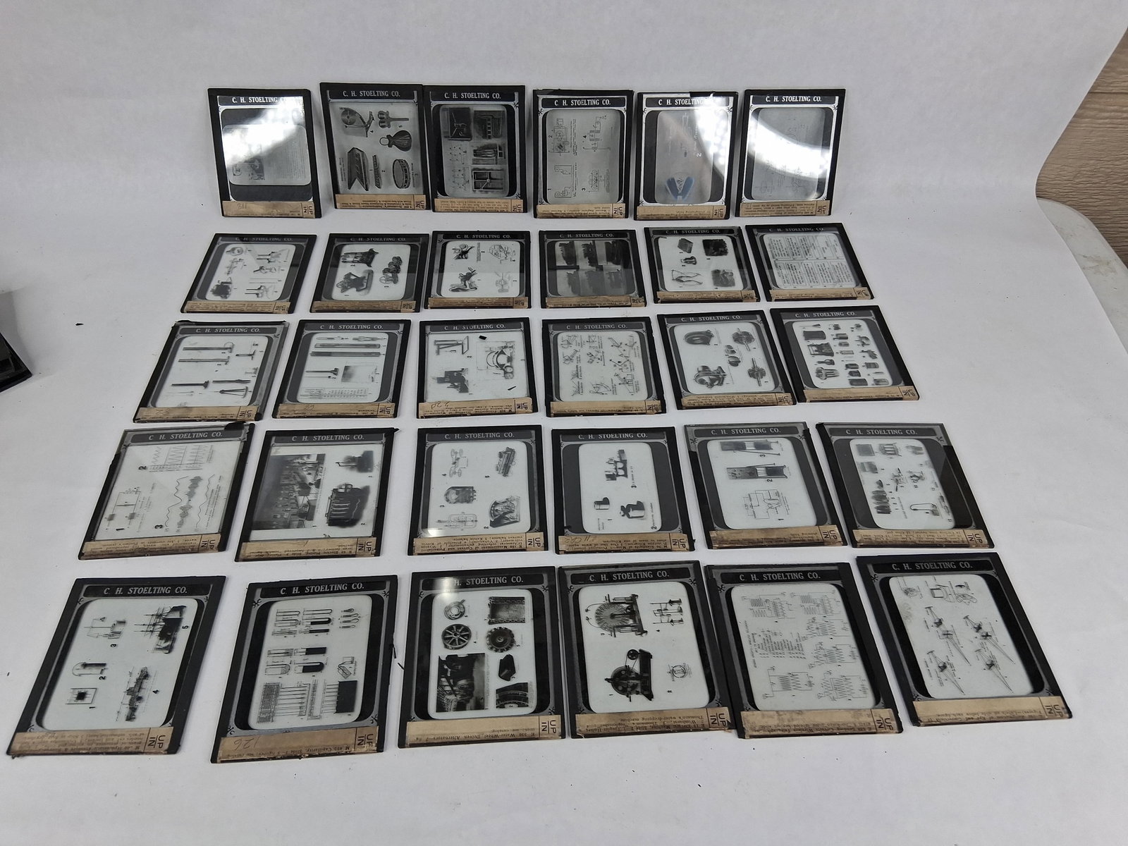 C. H. Stoelting Co. 30 Scientific Lantern Slides (1 of 13)