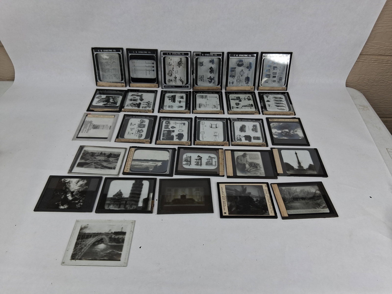 Scientific & Topographical Magic Lantern Slides (1 of 11)