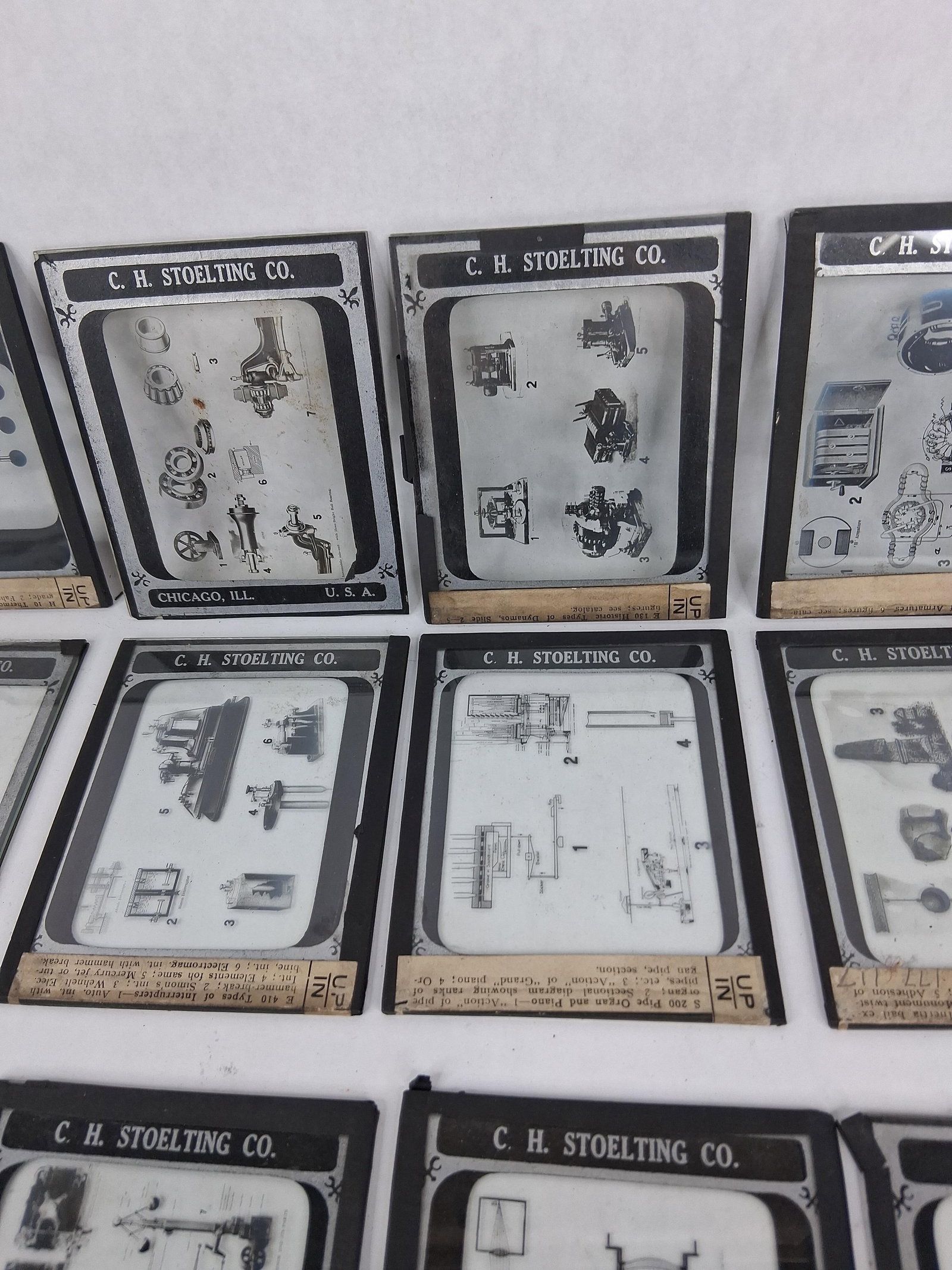 Scientific & Topographical Magic Lantern Slides - 4