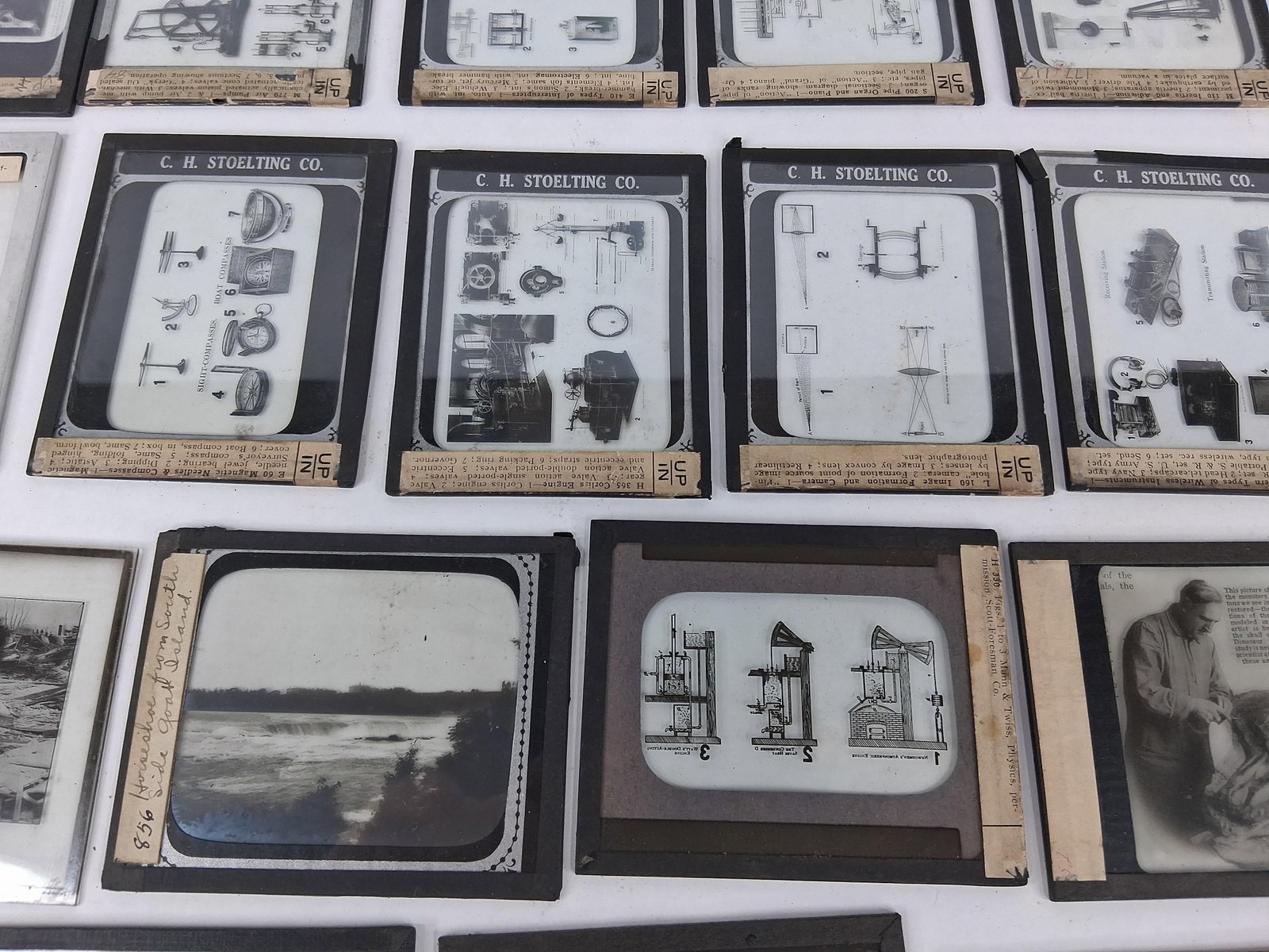 Scientific & Topographical Magic Lantern Slides - 7