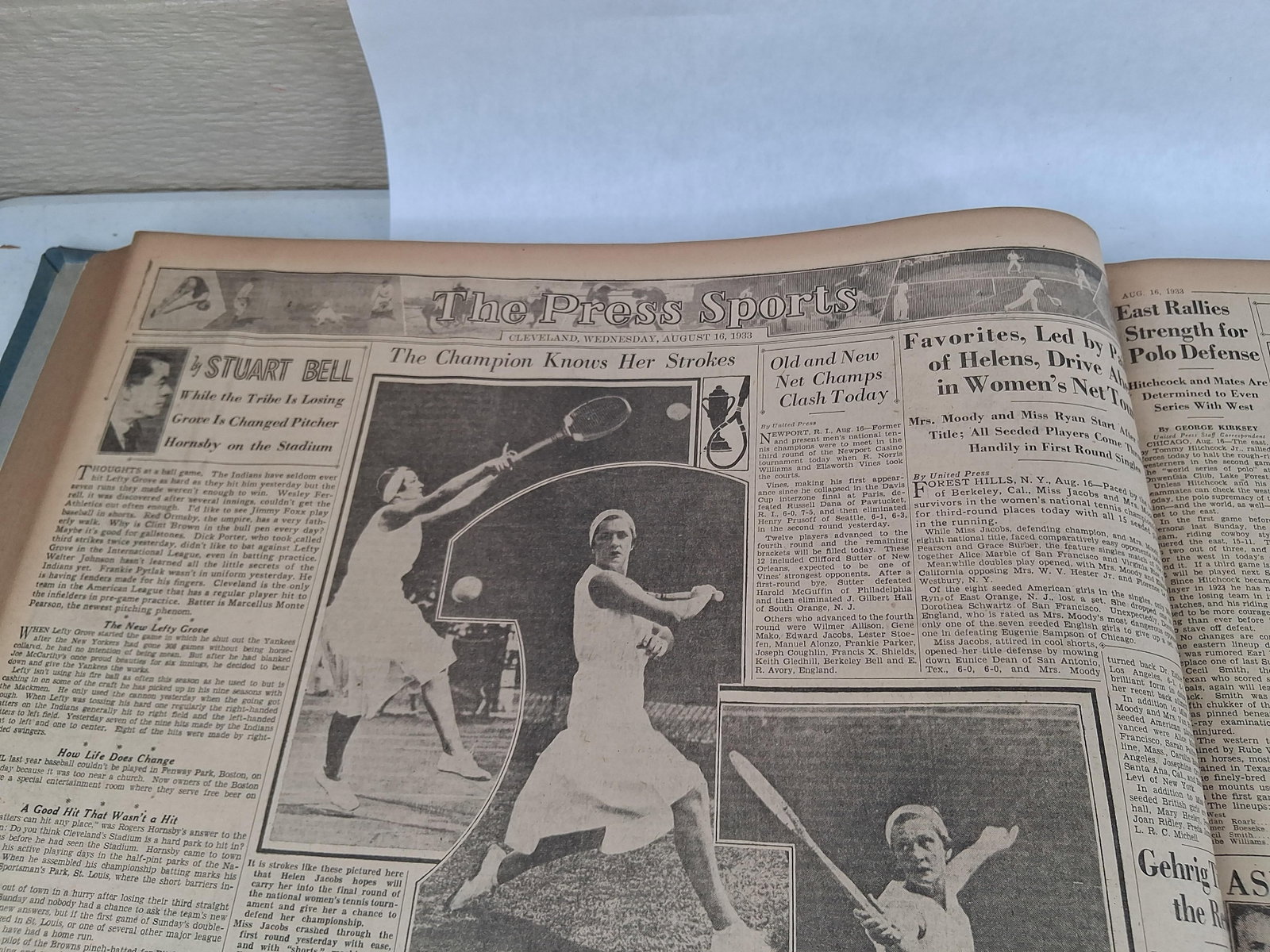 Cleveland Press, Bound Volume, August 1933 - 13