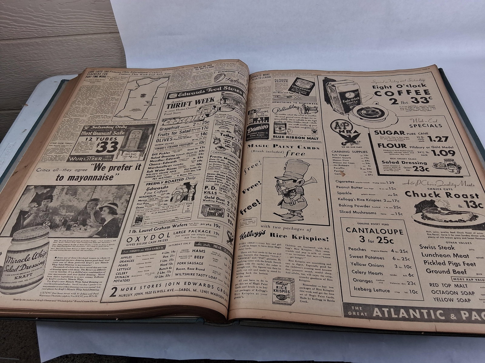Cleveland Press, Bound Volume, August 1933 - 14