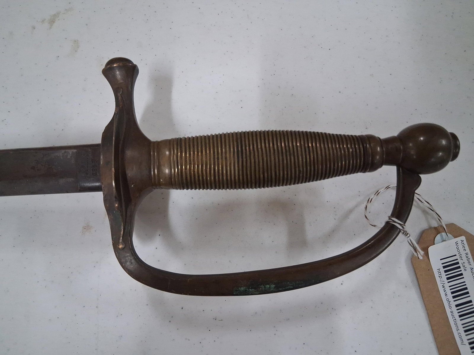 N.P. Ames US Army Model 1840 NCO Sword Dated 1845 (1 of 8)