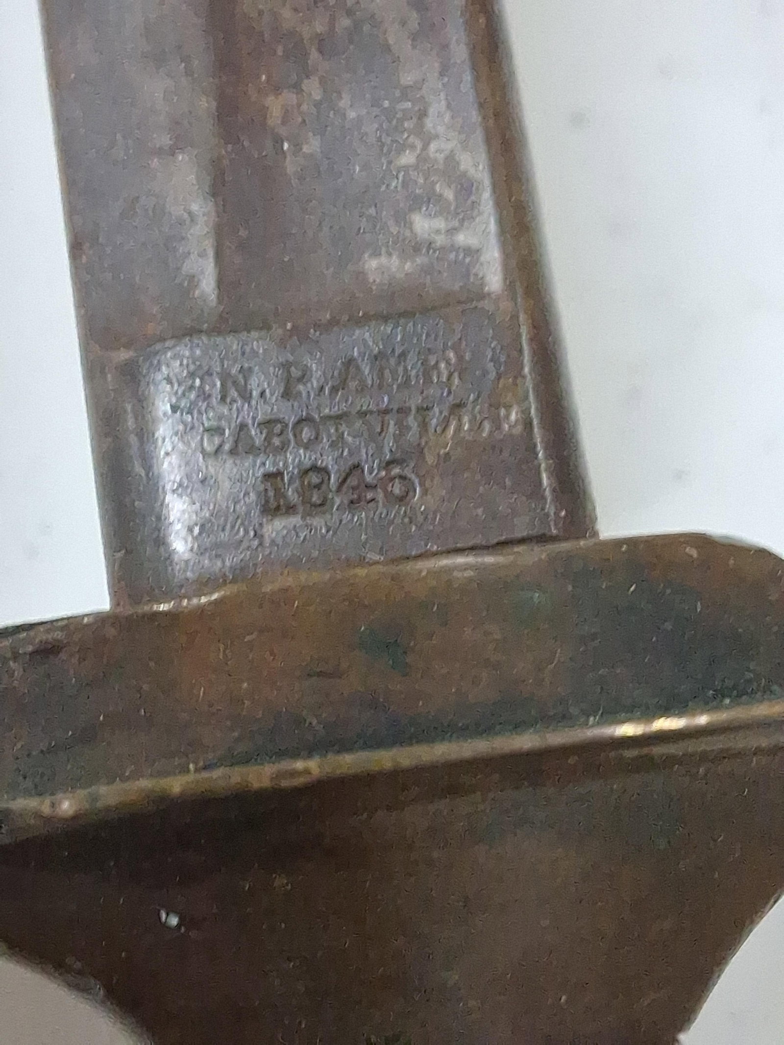 N.P. Ames US Army Model 1840 NCO Sword Dated 1845 - 3
